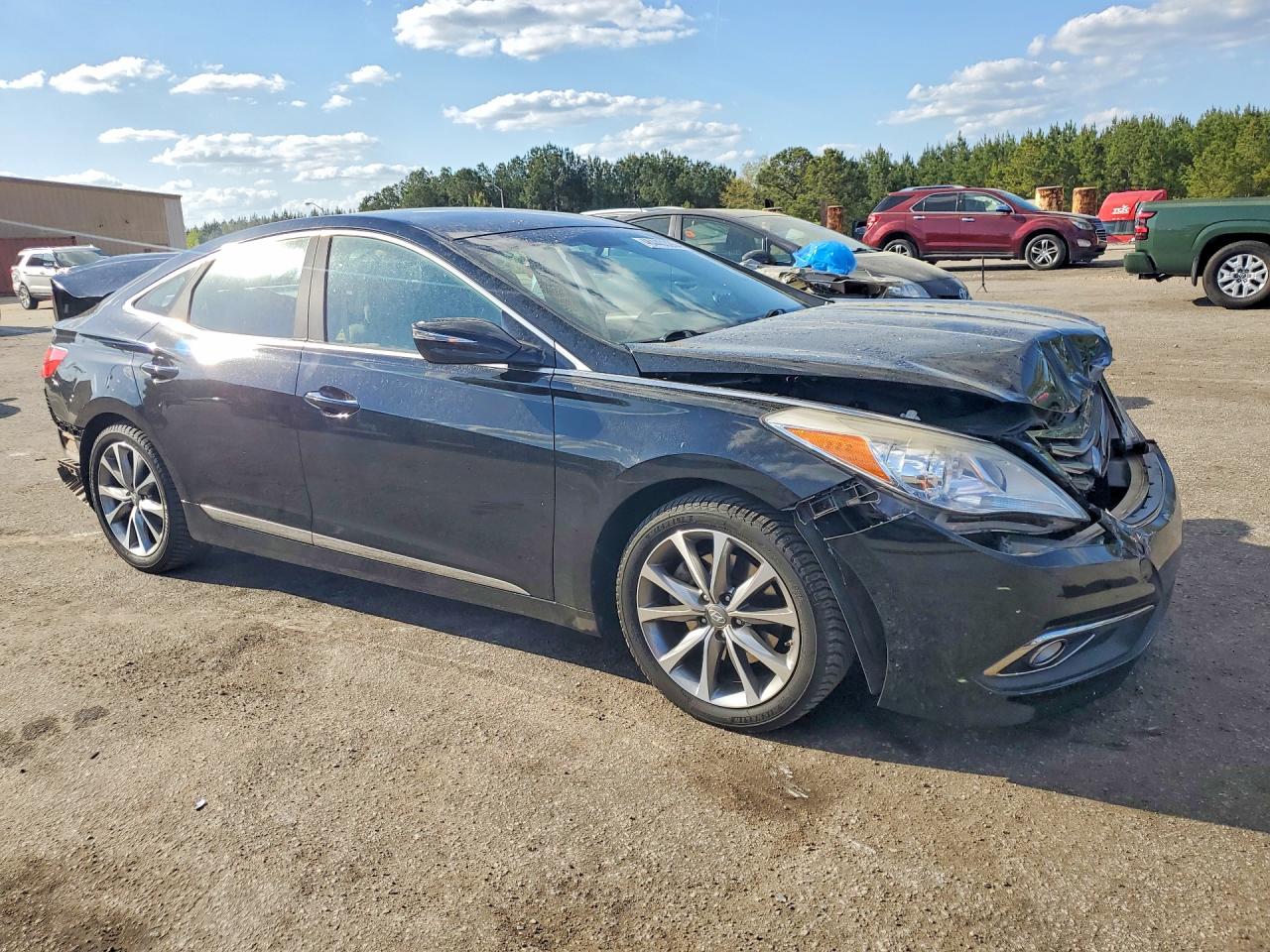 2017 Hyundai Azera Base Black vin: KMHFG4JG3HA591418