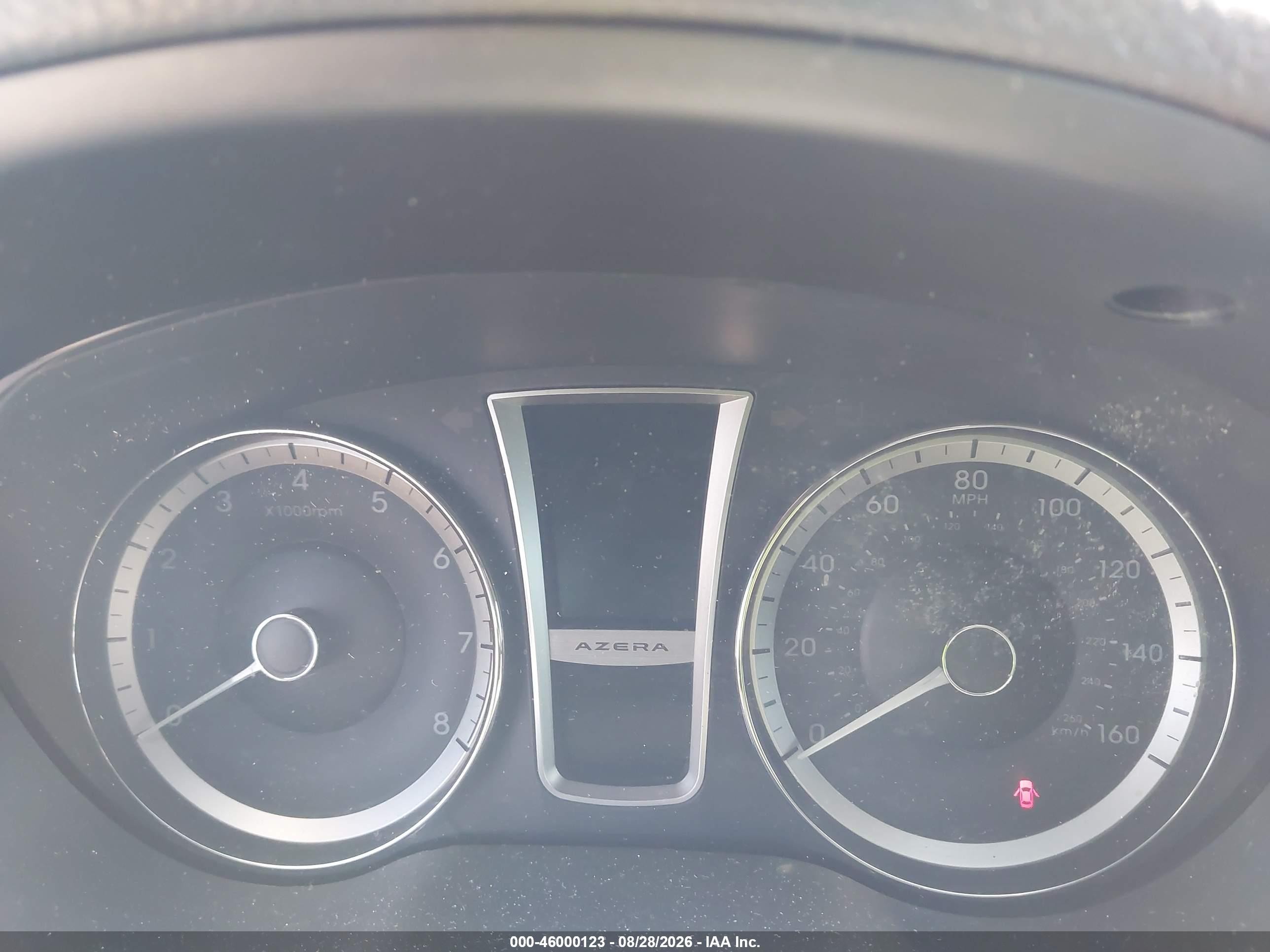 2013 Hyundai Azera   Silver vin: KMHFG4JG4DA215336