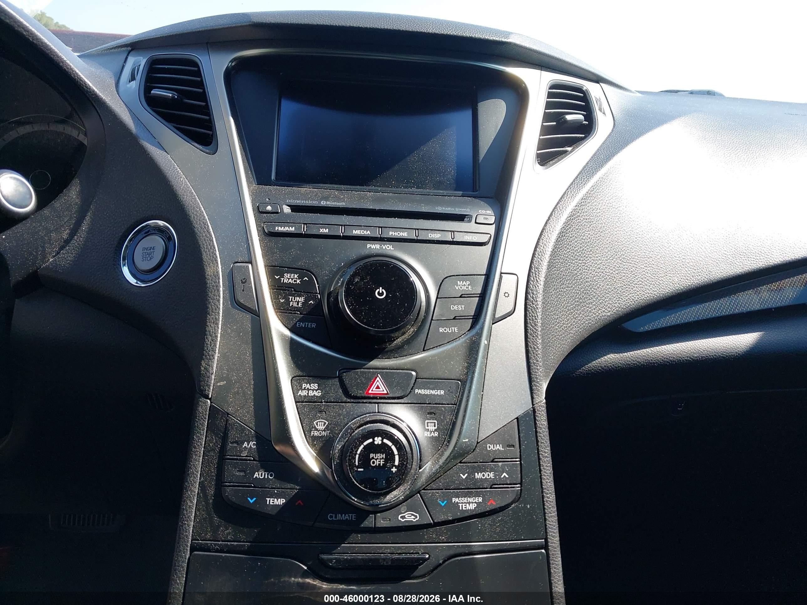 2013 Hyundai Azera   Silver vin: KMHFG4JG4DA215336