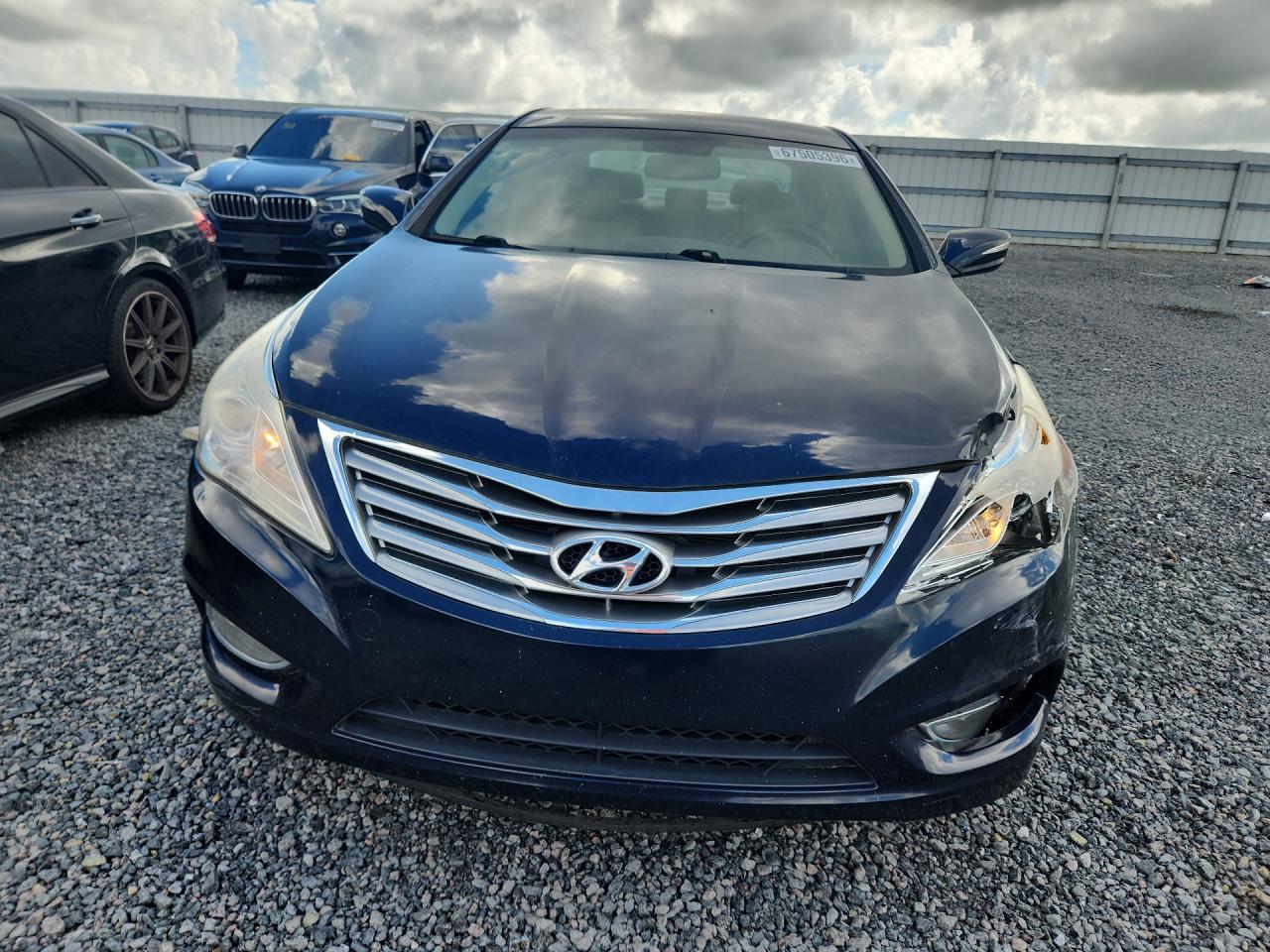 2013 Hyundai Azera Base Blue vin: KMHFG4JG4DA226675