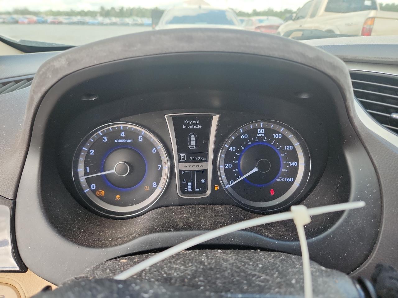 2013 Hyundai Azera Base Blue vin: KMHFG4JG4DA226675