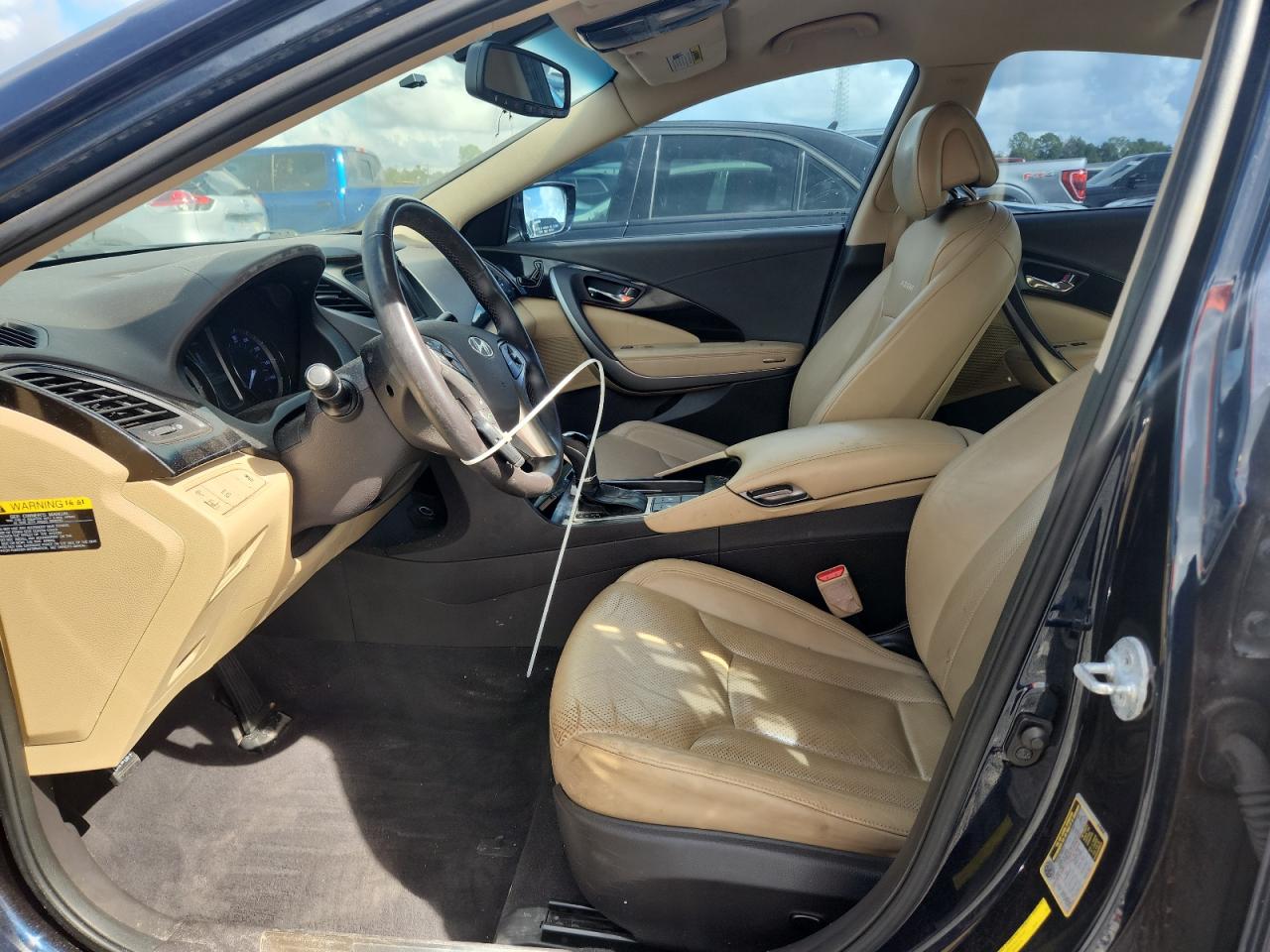 2013 Hyundai Azera Base Blue vin: KMHFG4JG4DA226675