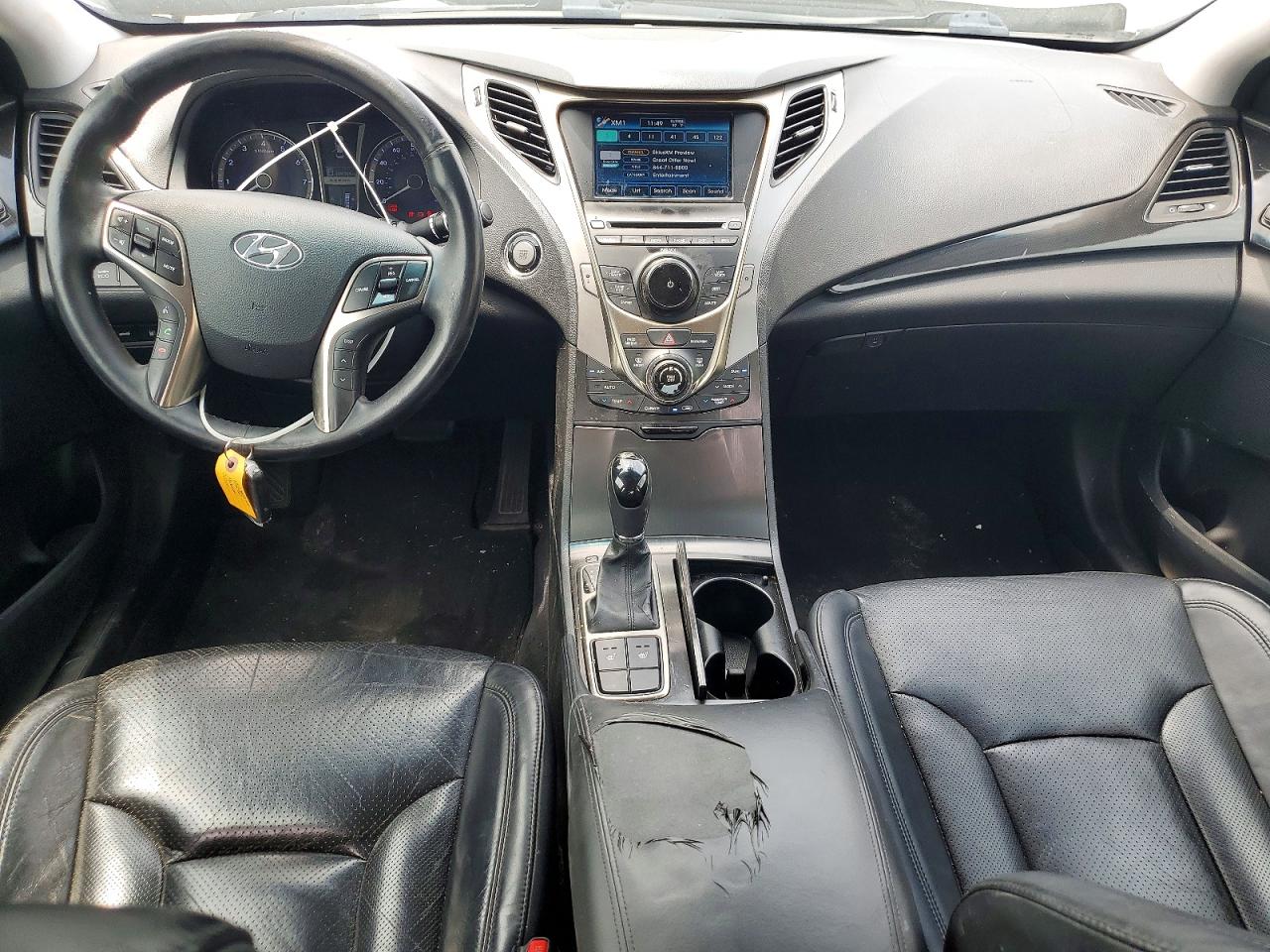 2013 Hyundai Azera Base Silver vin: KMHFG4JG4DA240737
