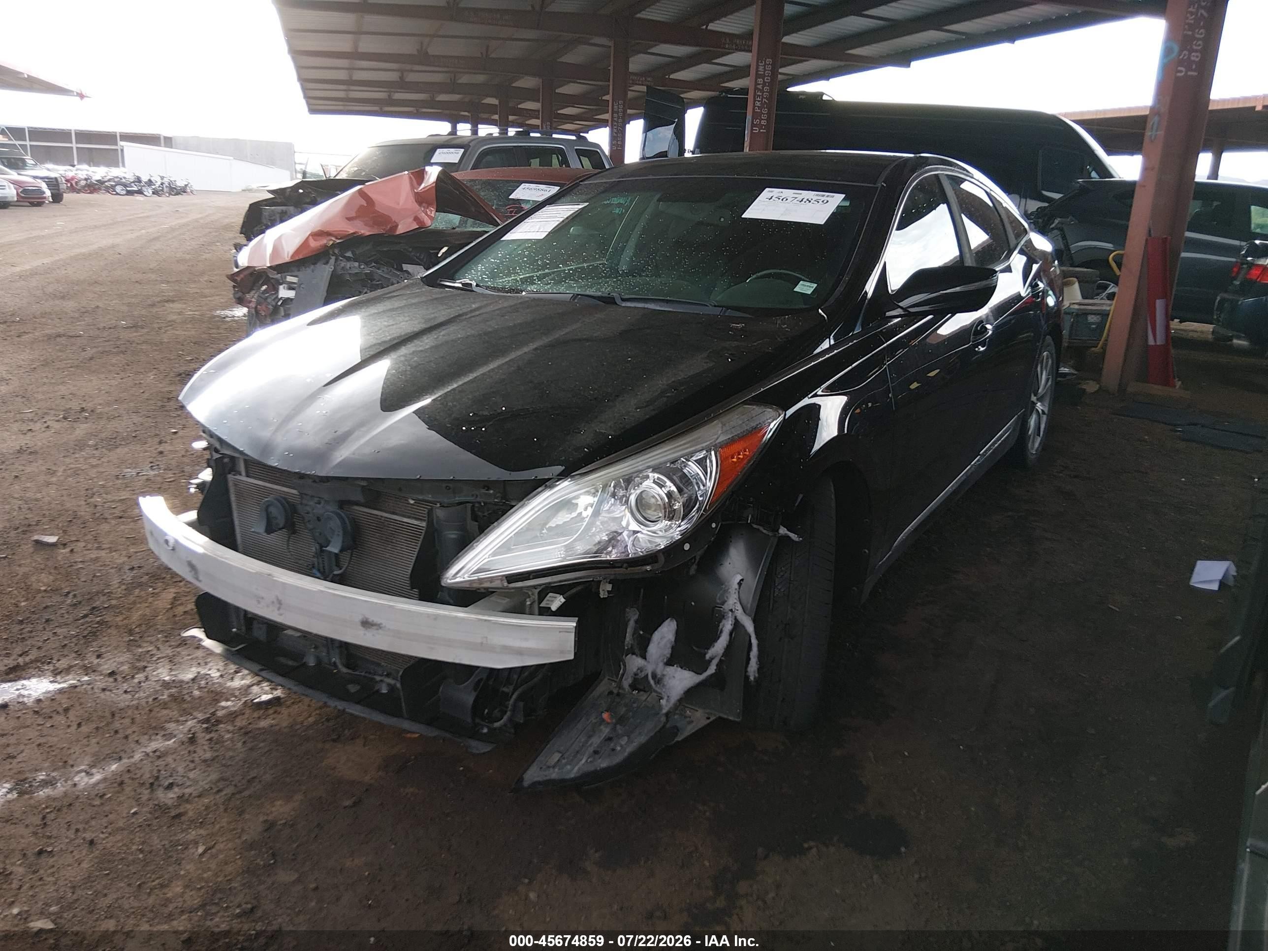 2015 Hyundai Azera Black vin: KMHFG4JG6FA484571