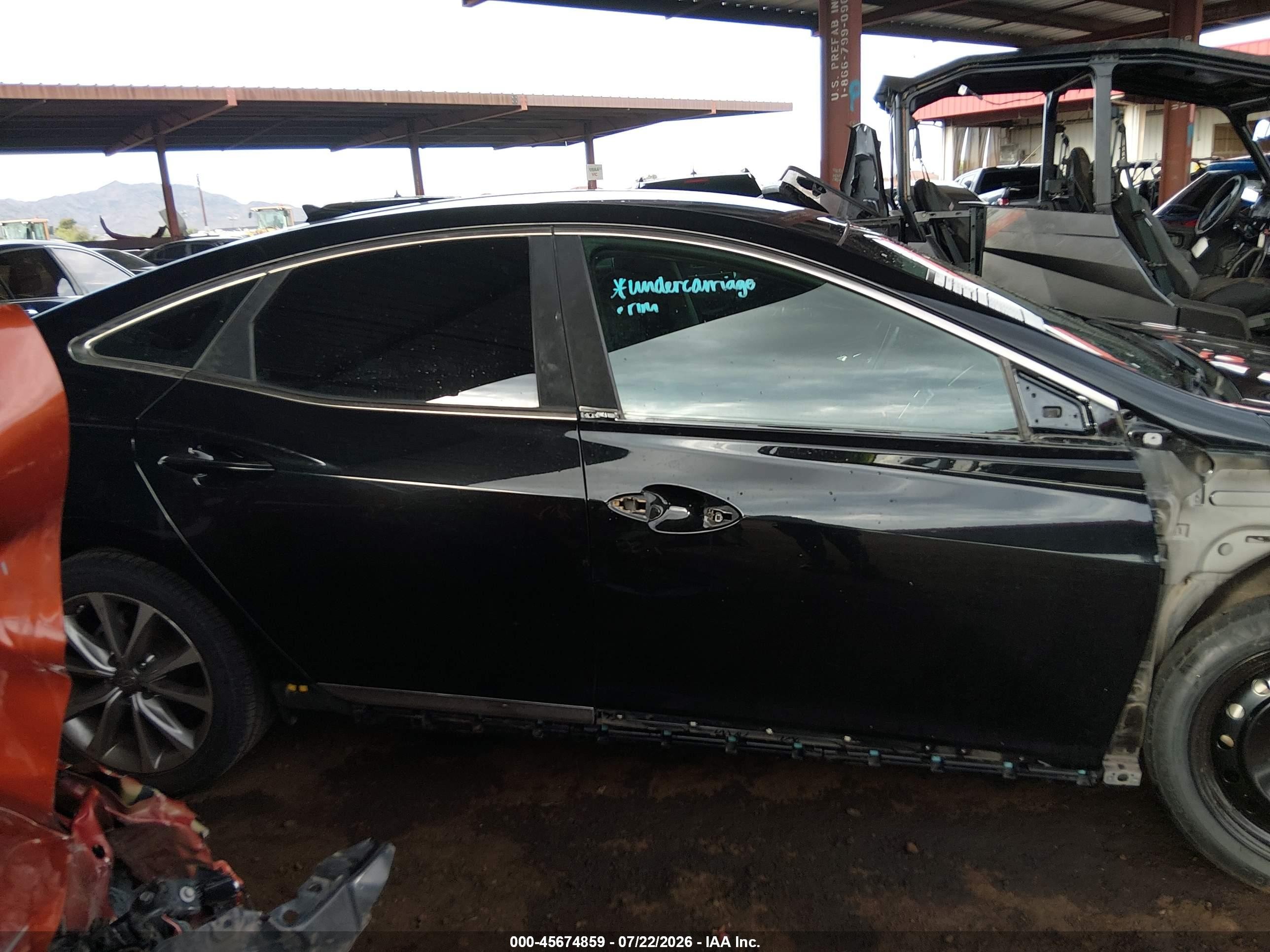 2015 Hyundai Azera Black vin: KMHFG4JG6FA484571
