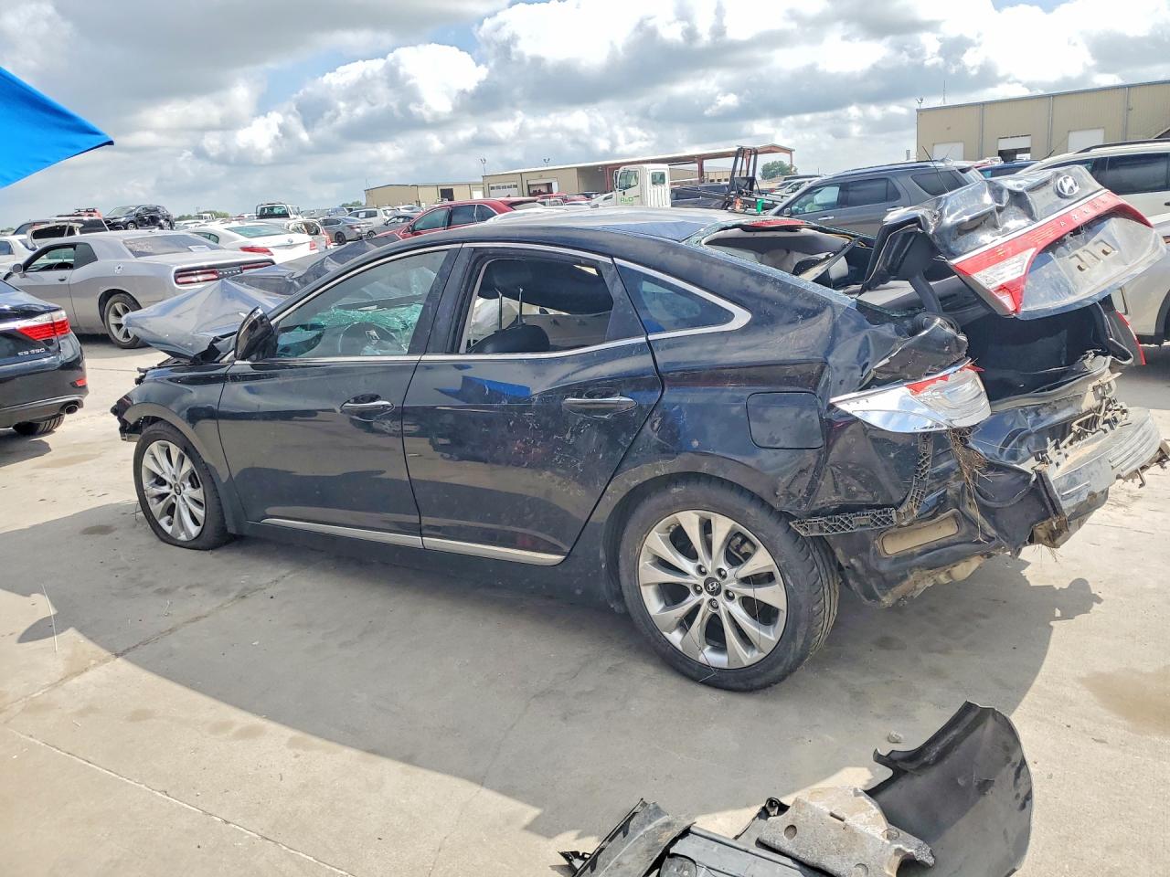 2013 Hyundai Azera Base Black vin: KMHFG4JG7DA232454