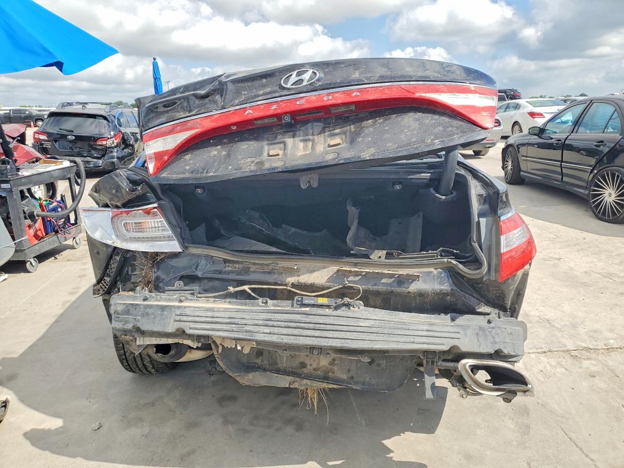 2013 Hyundai Azera Base Black vin: KMHFG4JG7DA232454