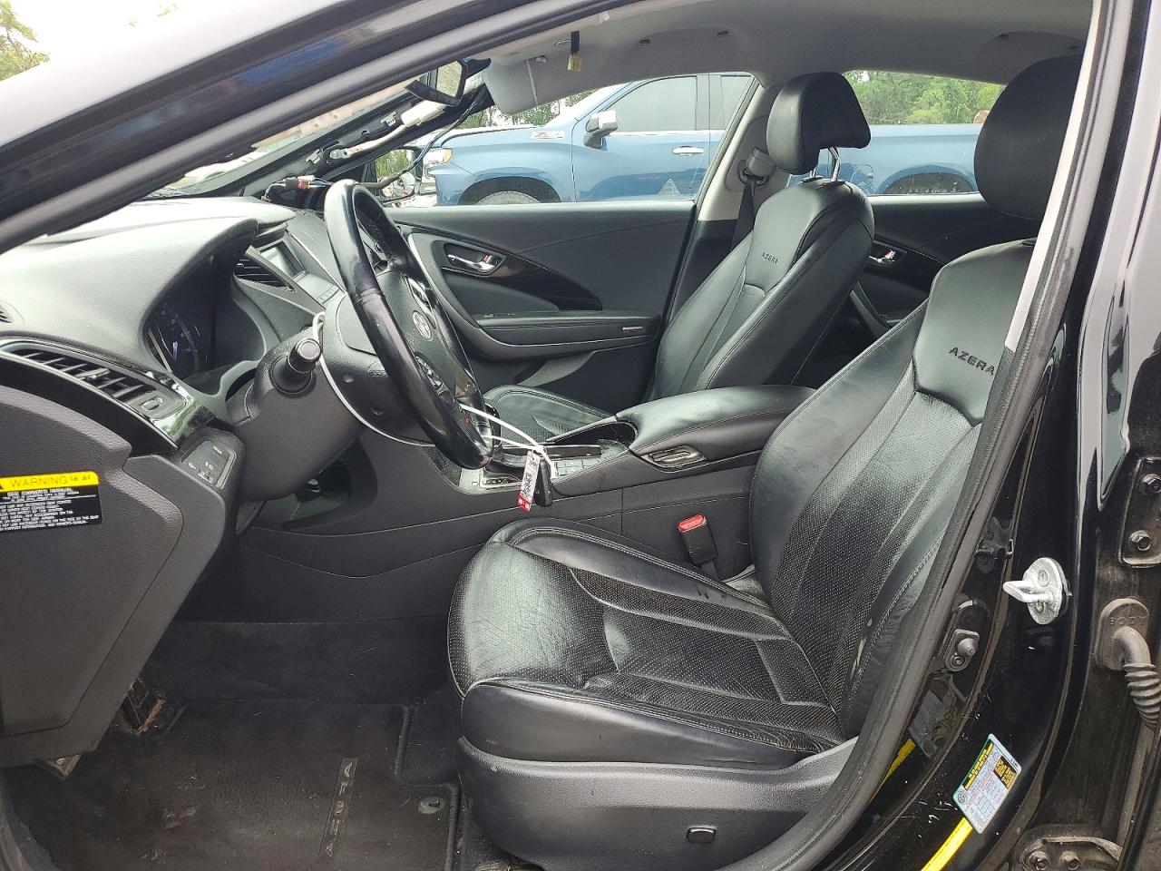 2014 Hyundai Azera Base Black vin: KMHFG4JG7EA396482