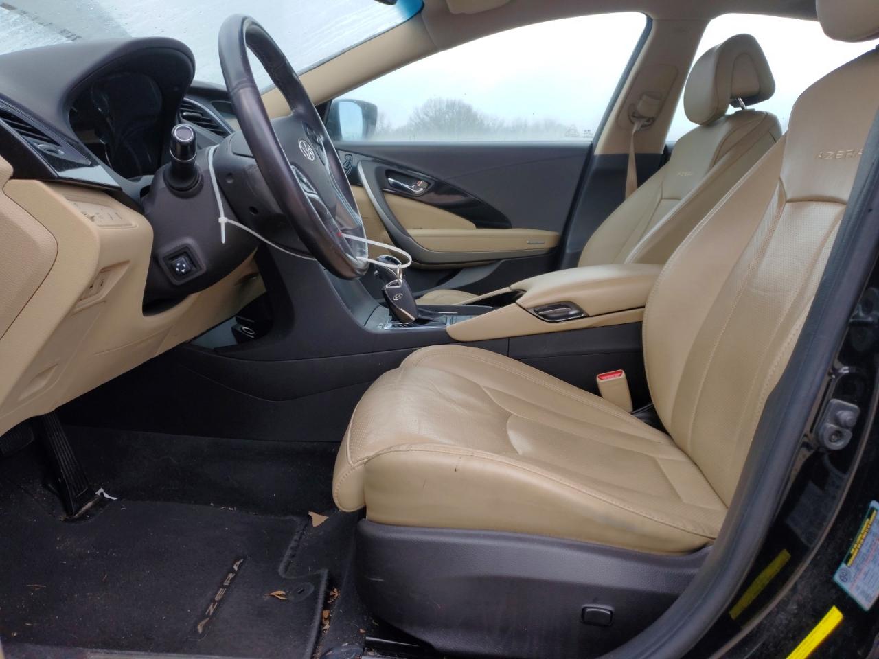 2015 Hyundai Azera Base Черный vin: KMHFG4JG7FA479010