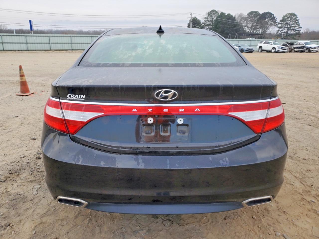2015 Hyundai Azera Base Черный vin: KMHFG4JG7FA479010