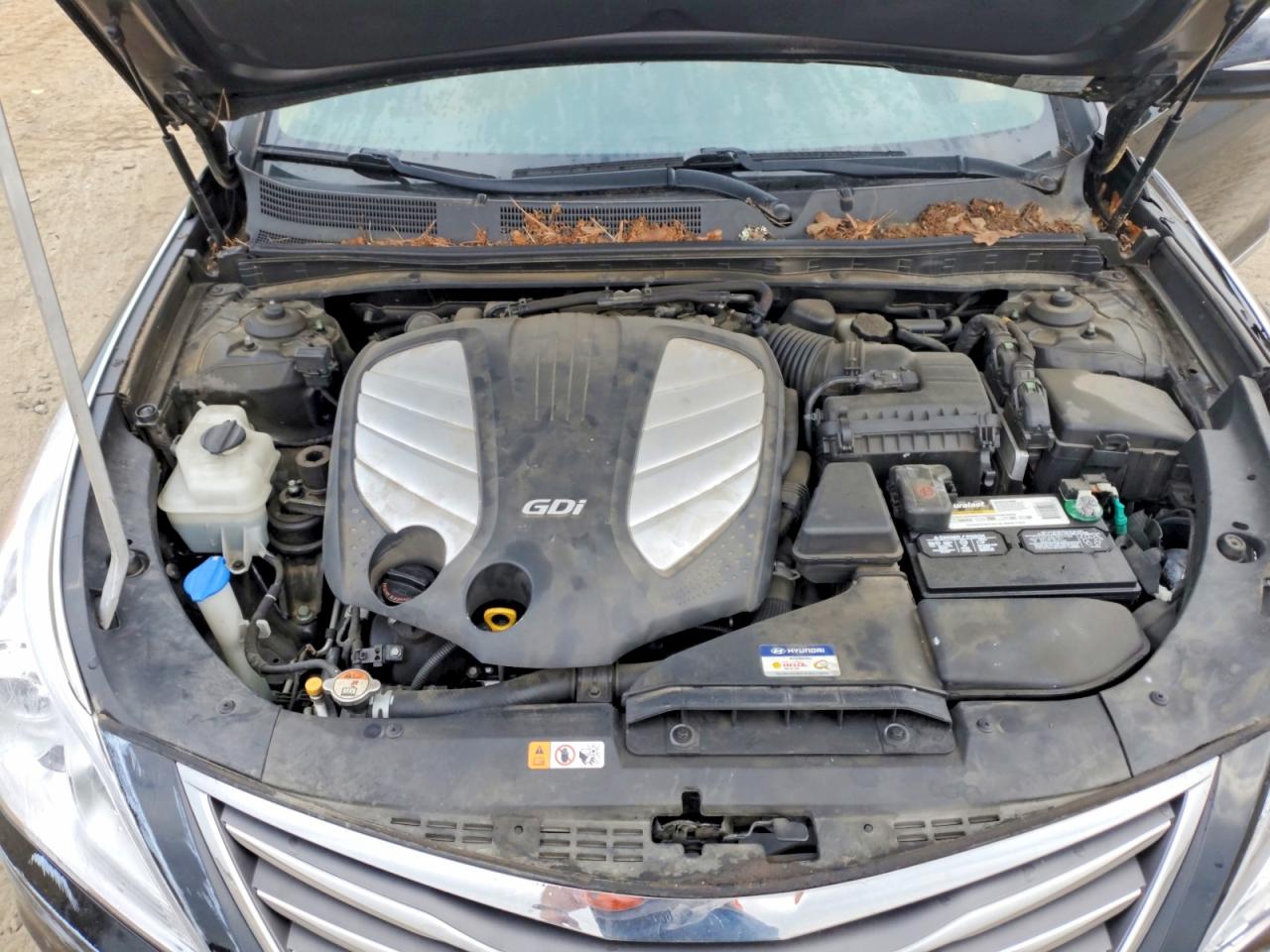 2015 Hyundai Azera Base Черный vin: KMHFG4JG7FA479010