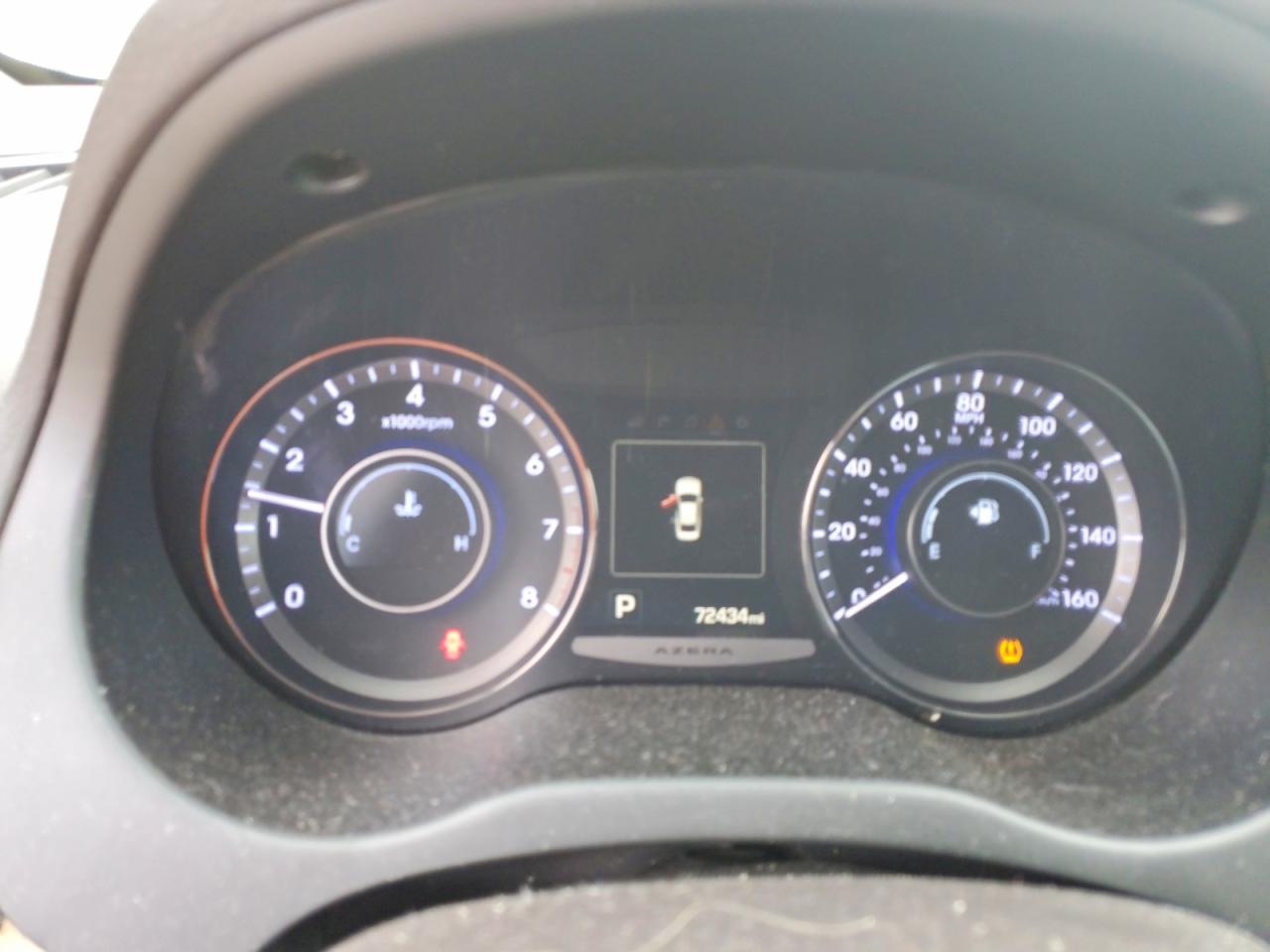 2015 Hyundai Azera Base Черный vin: KMHFG4JG7FA479010