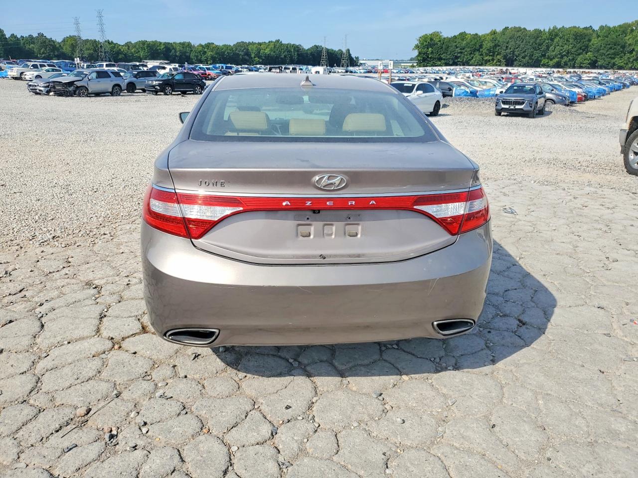 2013 Hyundai Azera Base Коричневый vin: KMHFG4JG8DA226825