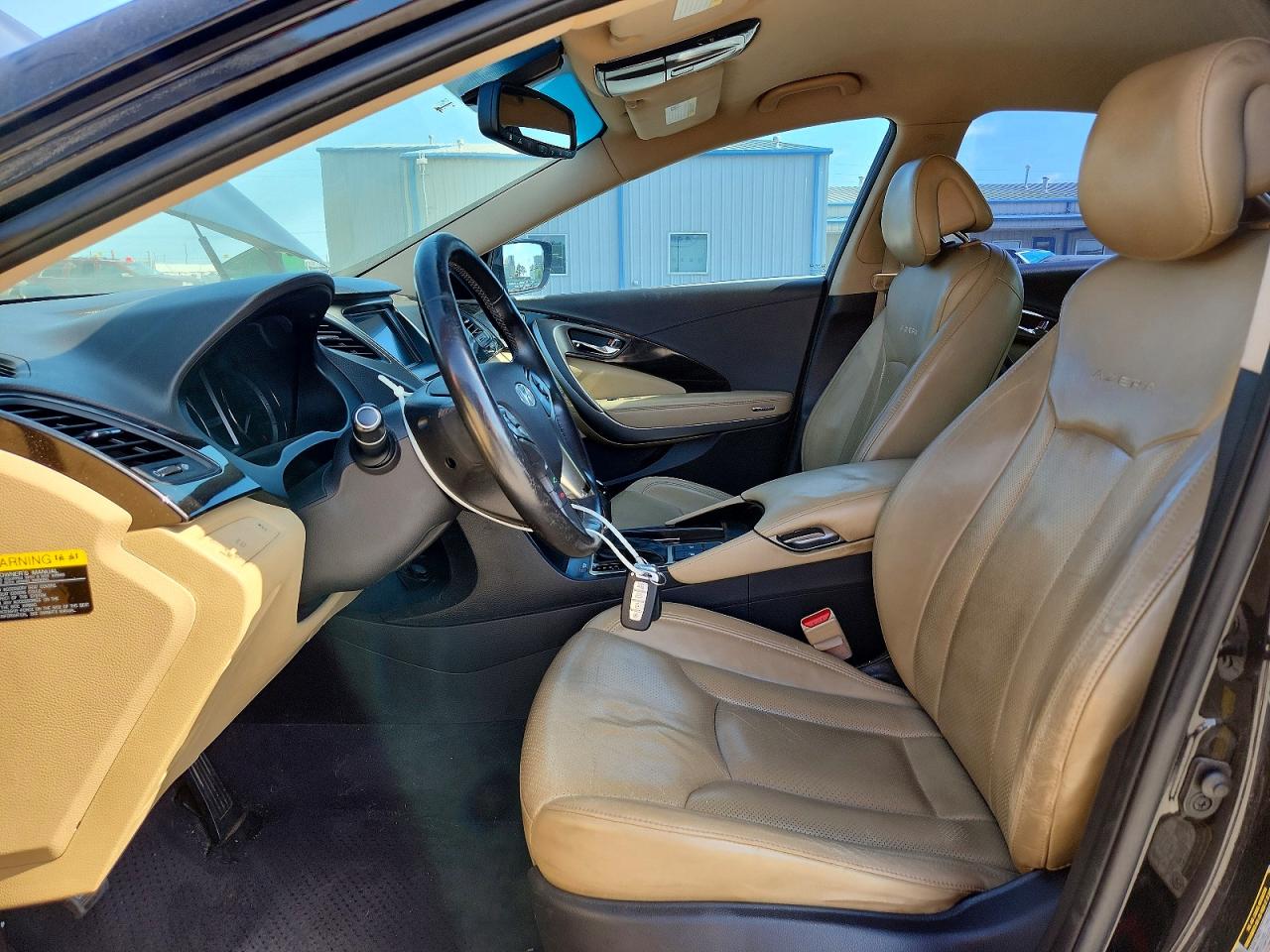 2013 Hyundai Azera Base Black vin: KMHFG4JG9DA257534