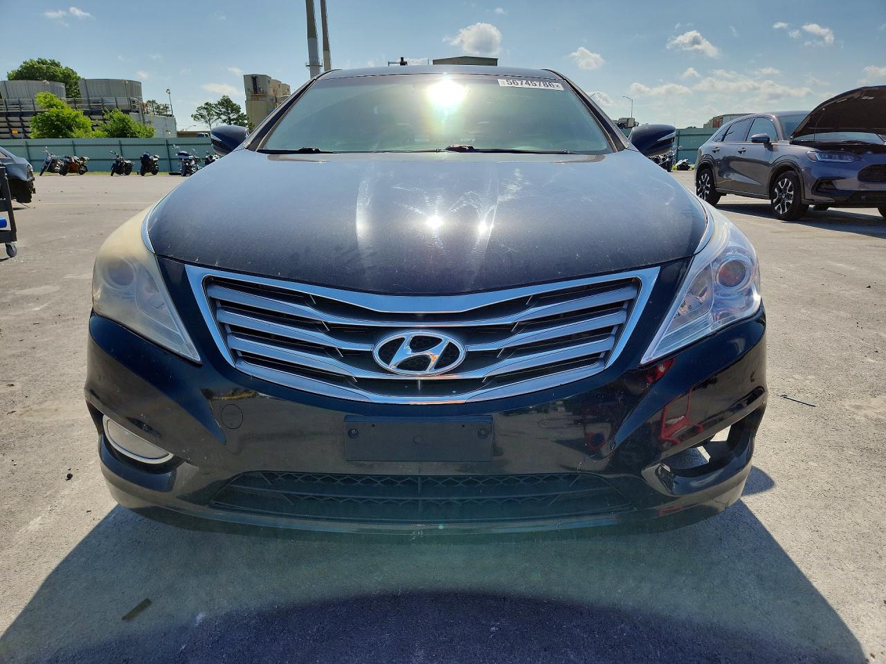 2013 Hyundai Azera Base Black vin: KMHFG4JG9DA257534