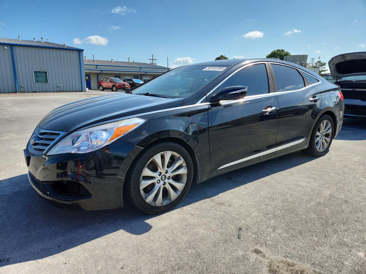 2013 Hyundai Azera Base Black vin: KMHFG4JG9DA257534