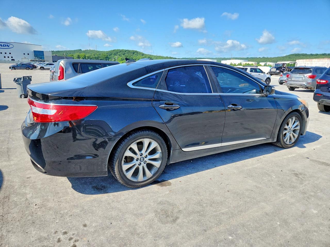 2013 Hyundai Azera Base Black vin: KMHFG4JG9DA257534