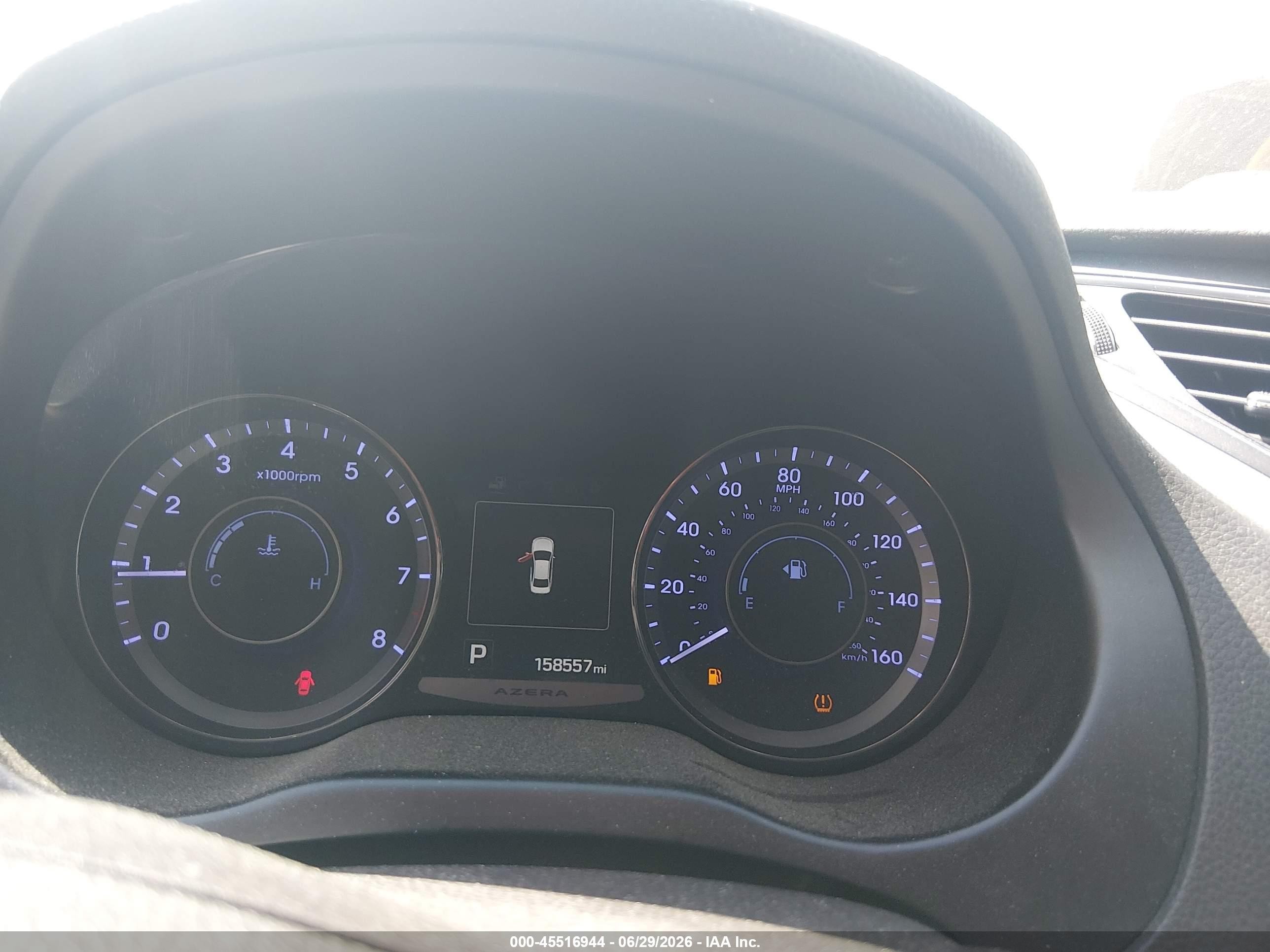 2015 Hyundai Azera   Silver vin: KMHFG4JG9FA454206