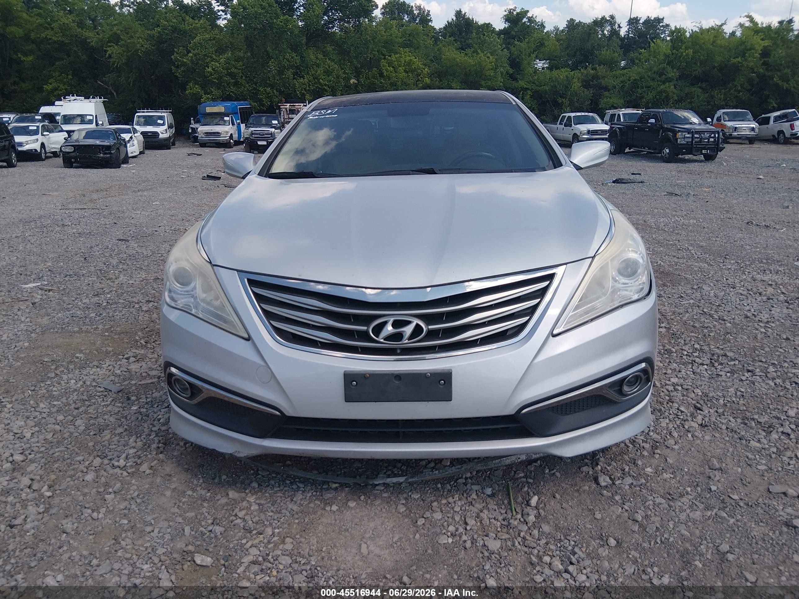 2015 Hyundai Azera   Silver vin: KMHFG4JG9FA454206