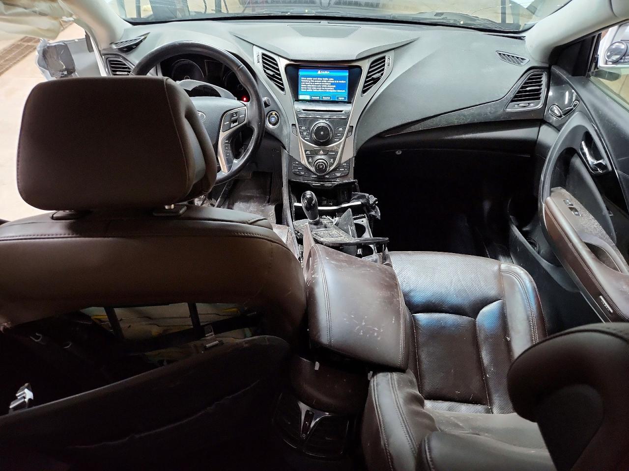 2013 Hyundai Azera Base White vin: KMHFG4JGXDA219388