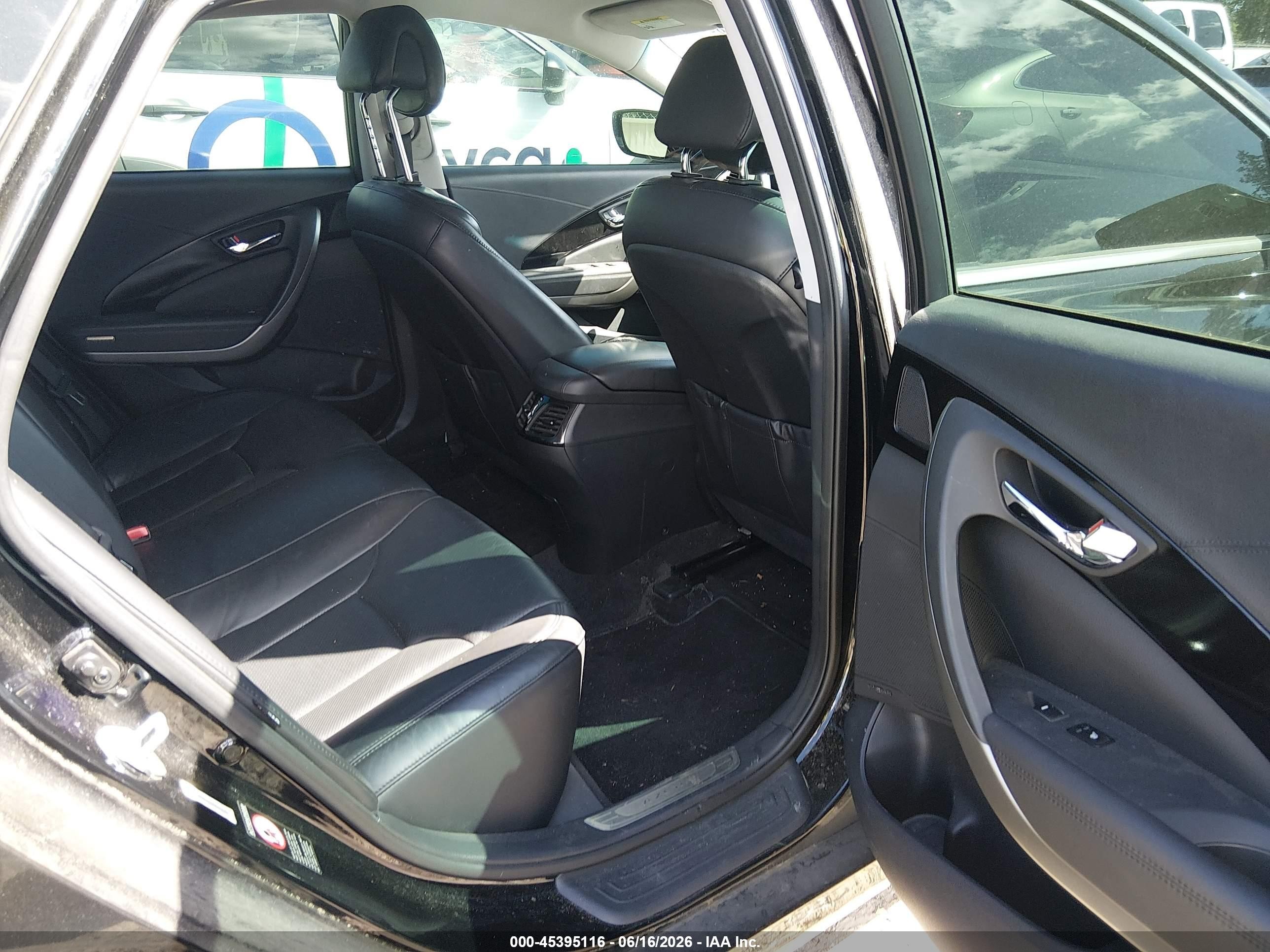 2013 Hyundai Azera   Black vin: KMHFG4JGXDA245781