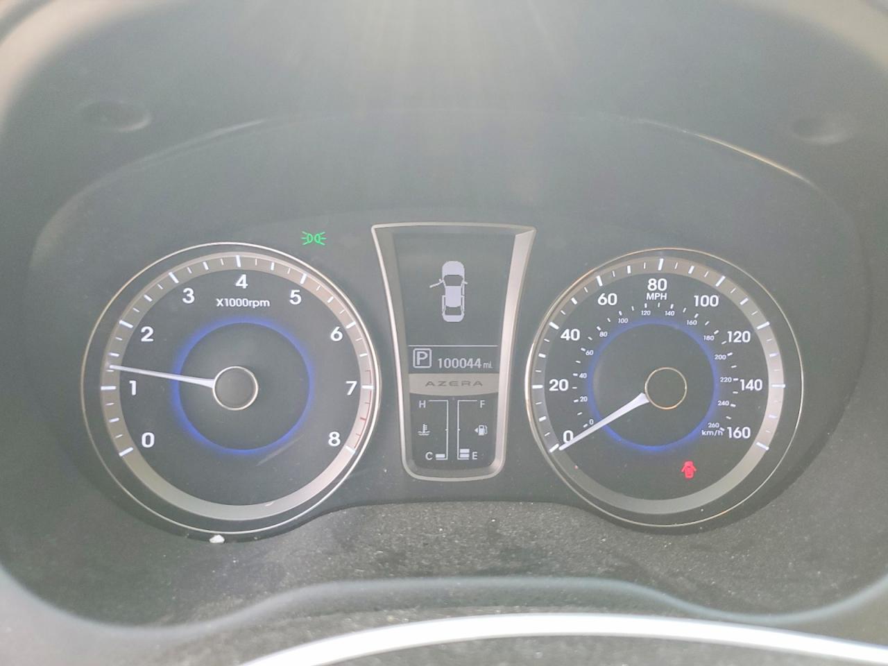 2012 Hyundai Azera Base Red vin: KMHFH4JG0CA174604