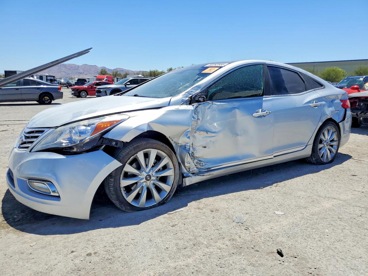 2013 Hyundai Azera Base Gray vin: KMHFH4JG0DA202273