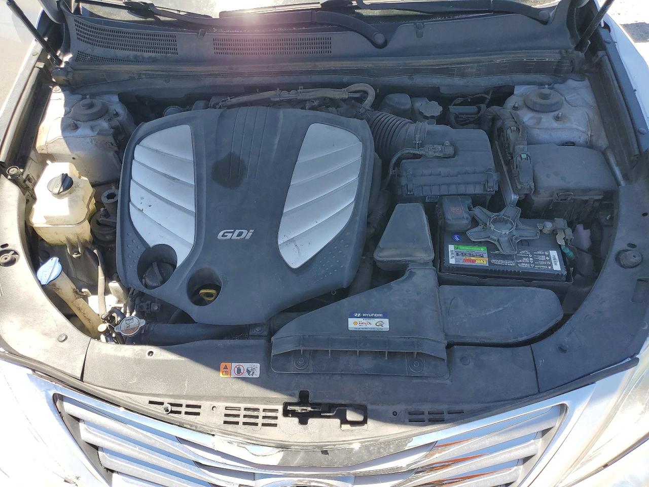 2013 Hyundai Azera Base Серый vin: KMHFH4JG0DA202273