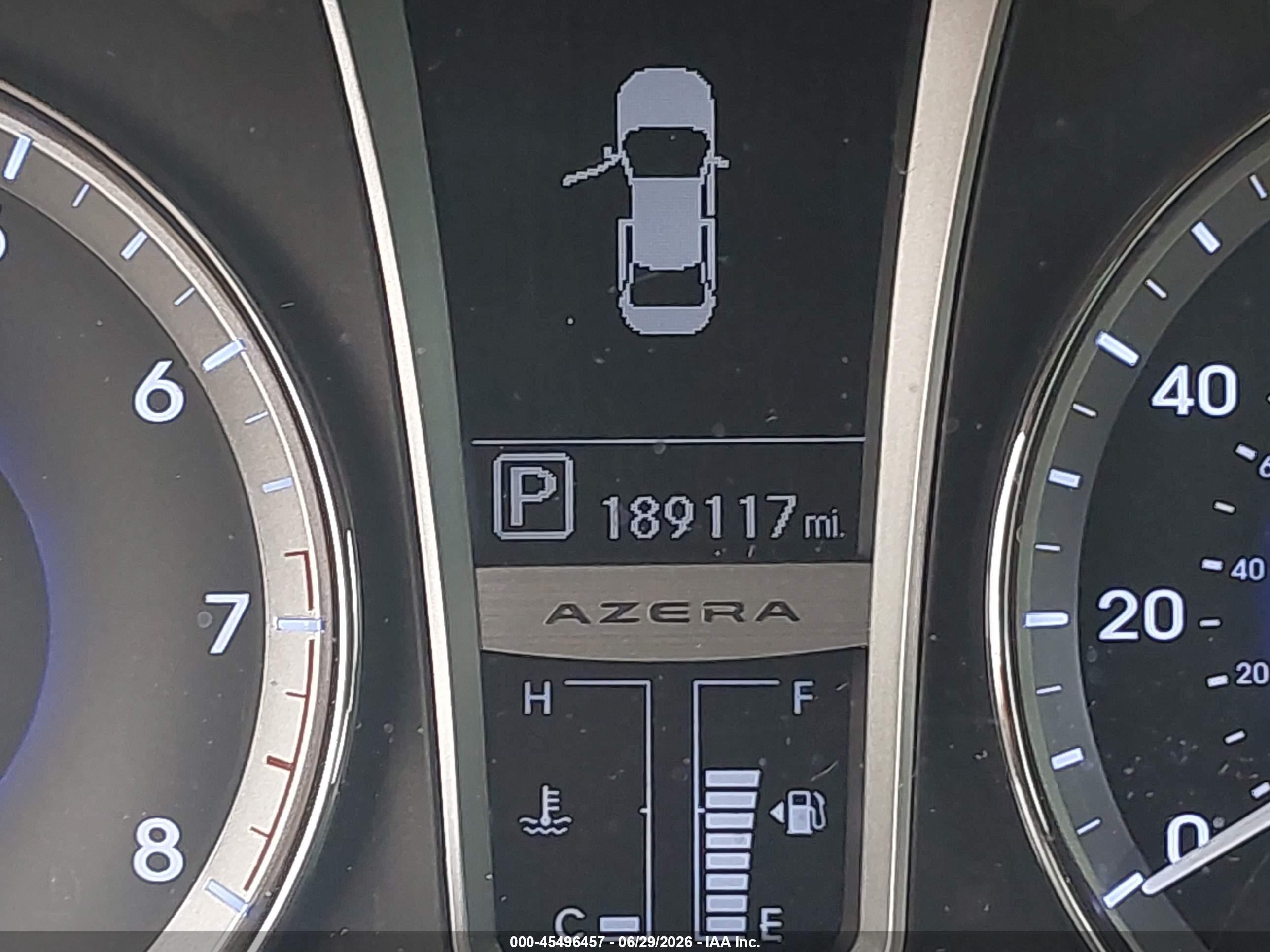 2013 Hyundai Azera   Черный vin: KMHFH4JG0DA212771