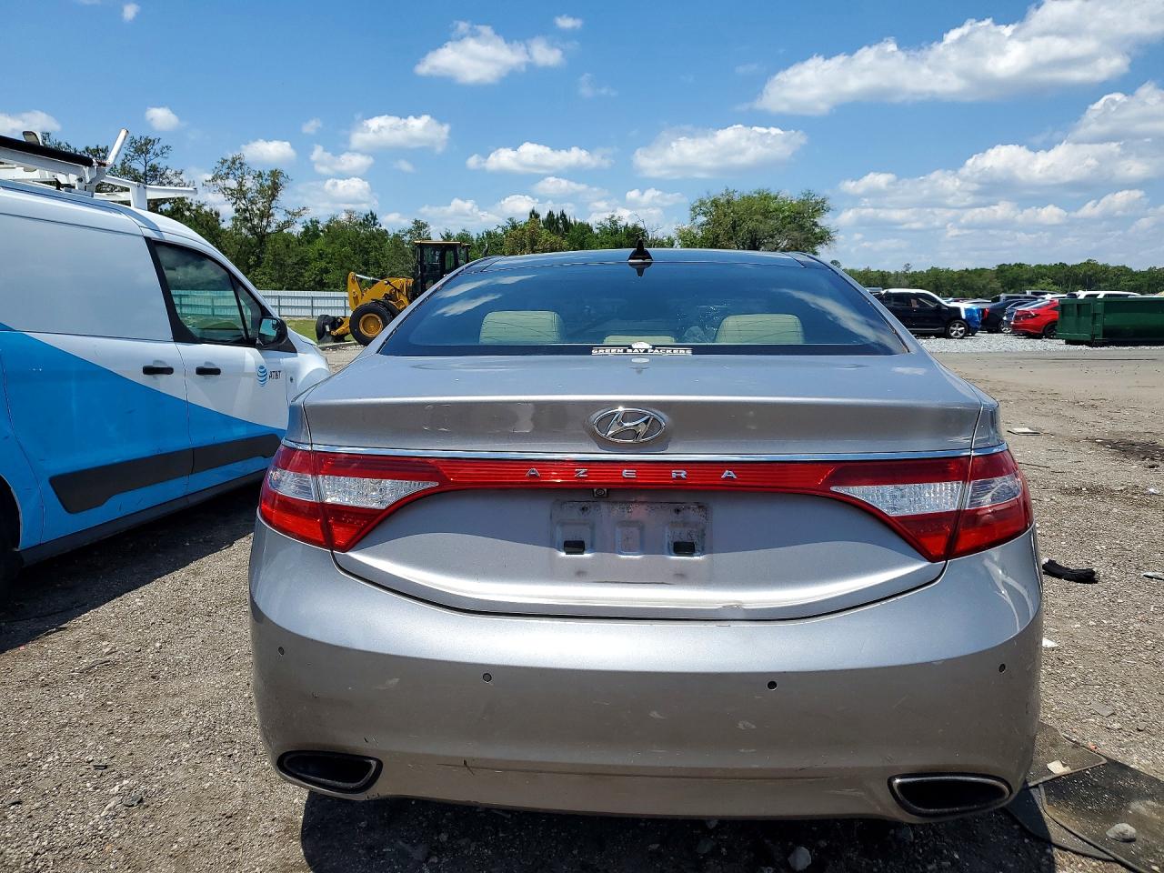 2013 Hyundai Azera Base Silver vin: KMHFH4JG0DA231160