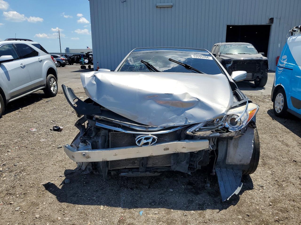 2013 Hyundai Azera Base Silver vin: KMHFH4JG0DA231160