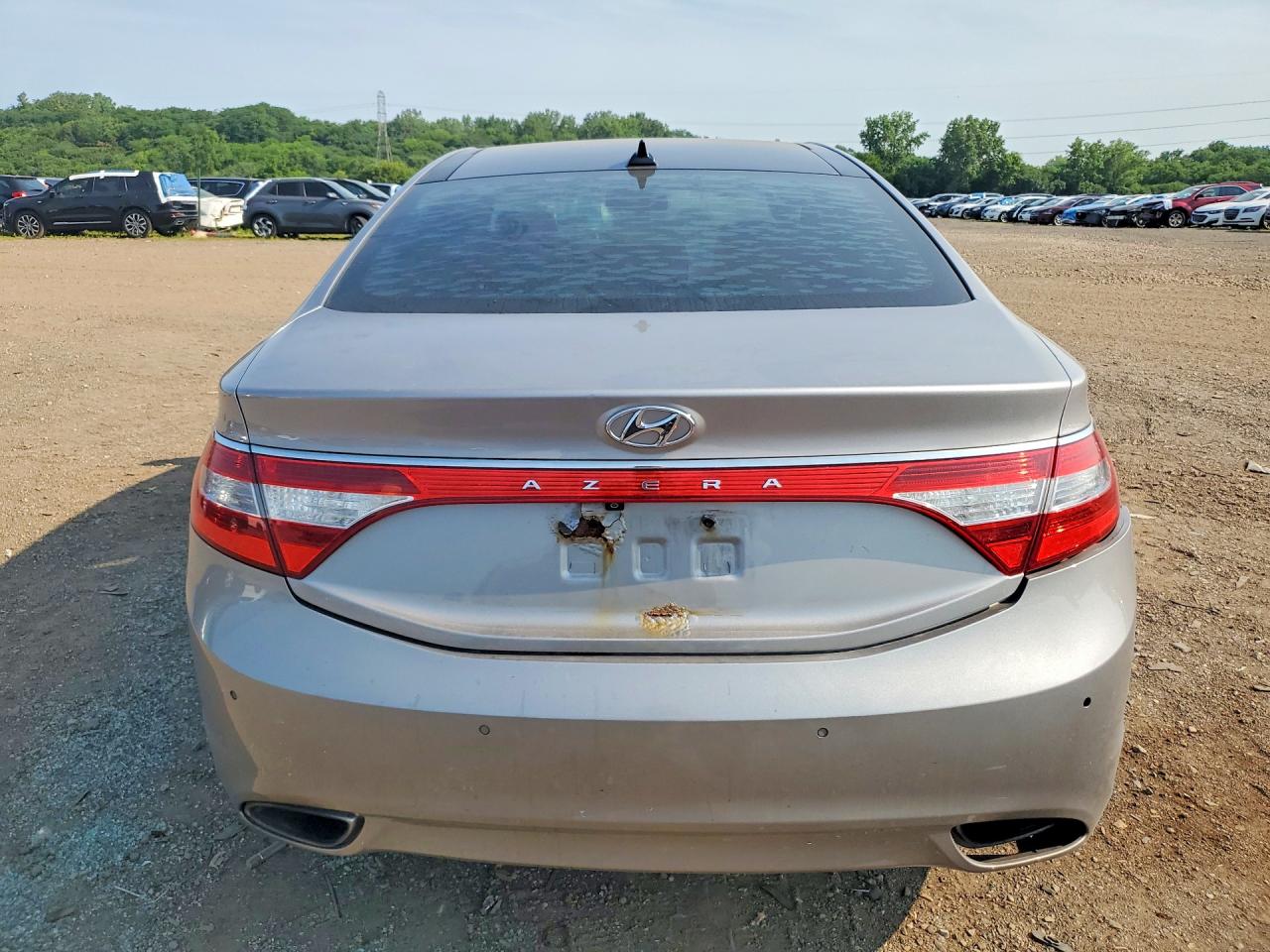 2013 Hyundai Azera Base Silver vin: KMHFH4JG0DA326642