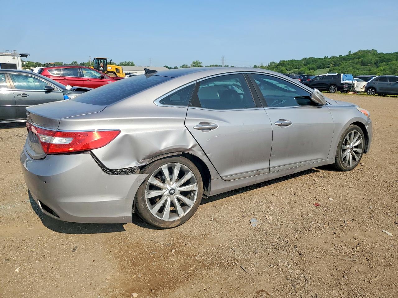 2013 Hyundai Azera Base Silver vin: KMHFH4JG0DA326642