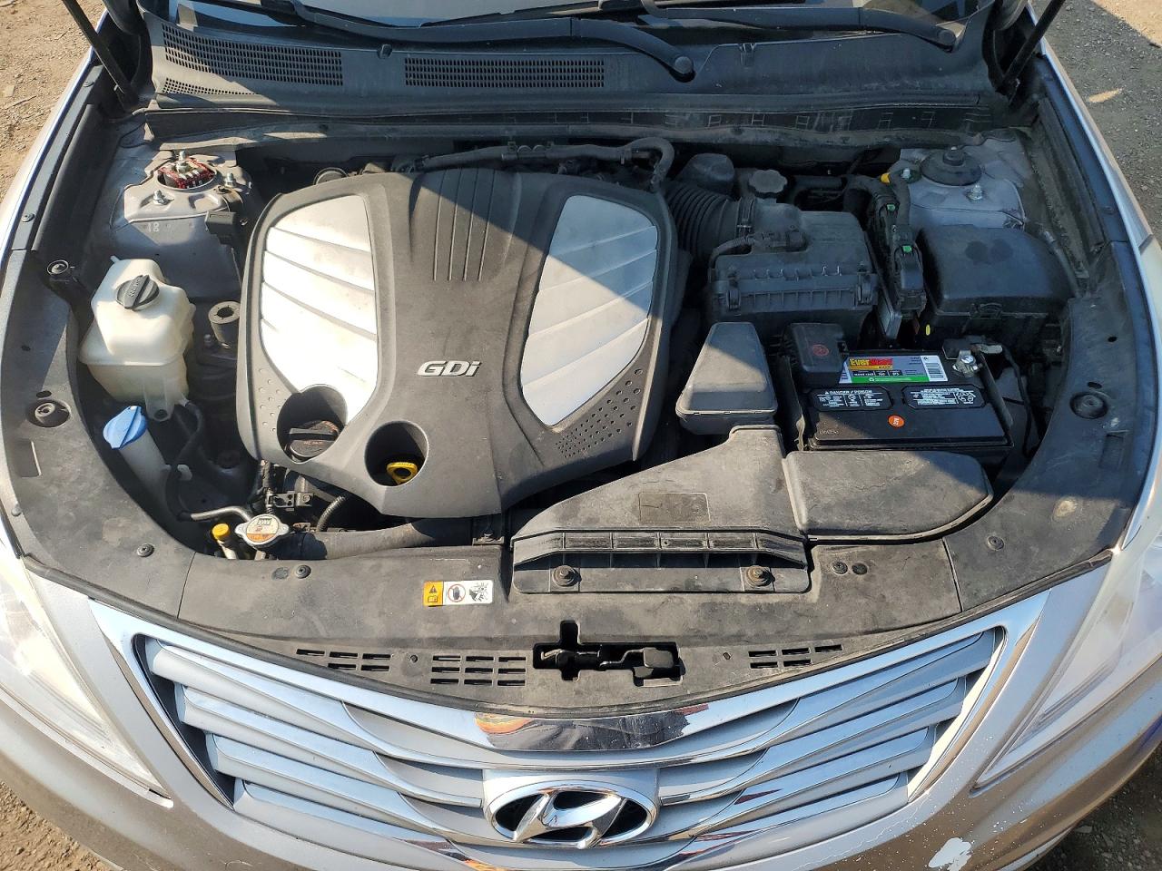 2013 Hyundai Azera Base Silver vin: KMHFH4JG0DA326642