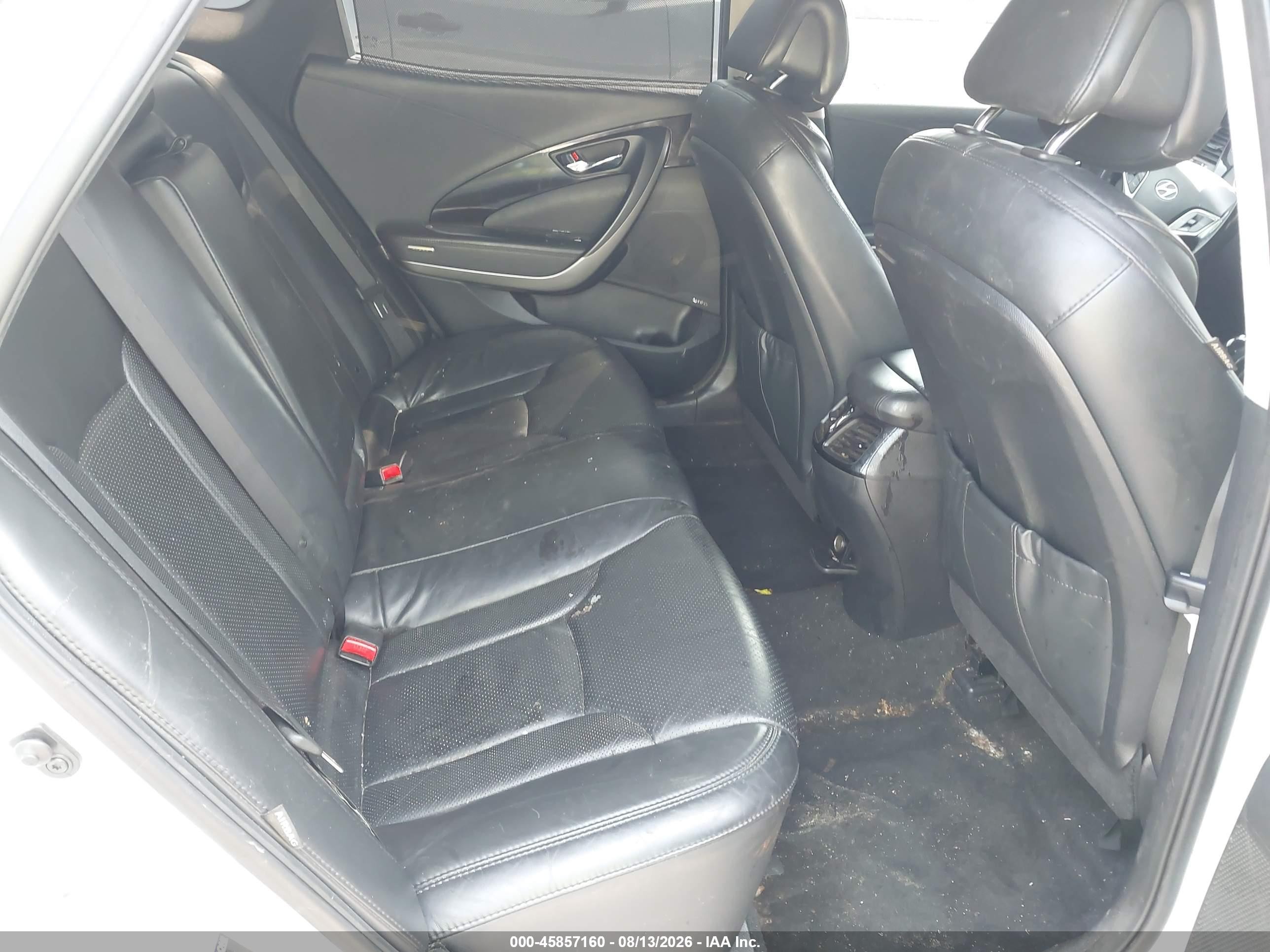 2013 Hyundai Azera   White vin: KMHFH4JG0DA326723