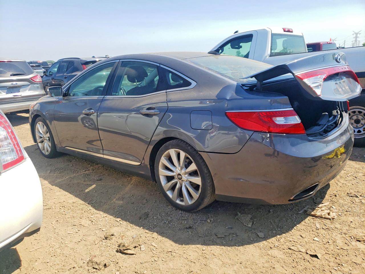 2013 Hyundai Azera Base Gray vin: KMHFH4JG1DA255547