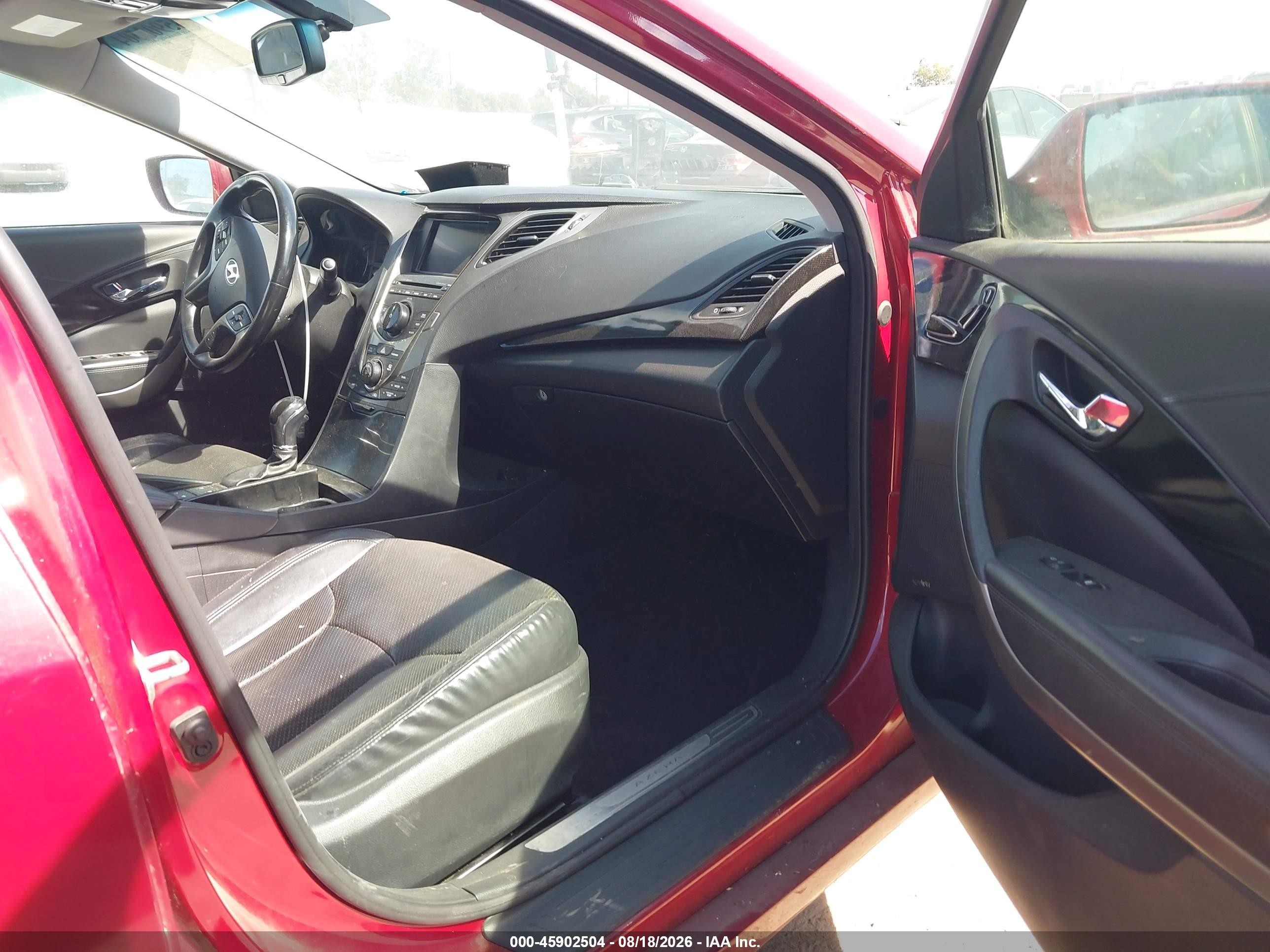 2012 Hyundai Azera   Red vin: KMHFH4JG2CA124626