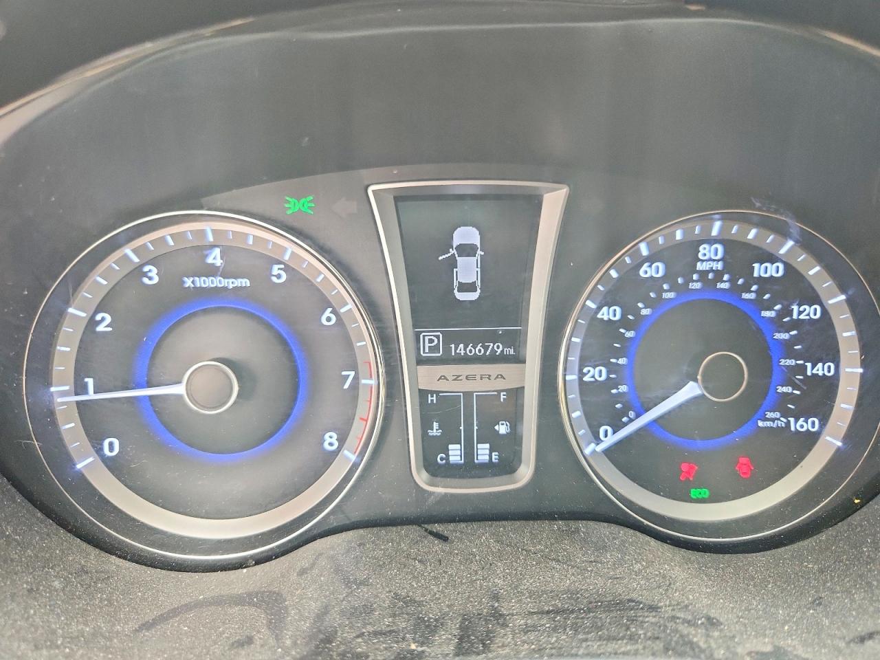 2013 Hyundai Azera Base White vin: KMHFH4JG2DA219978