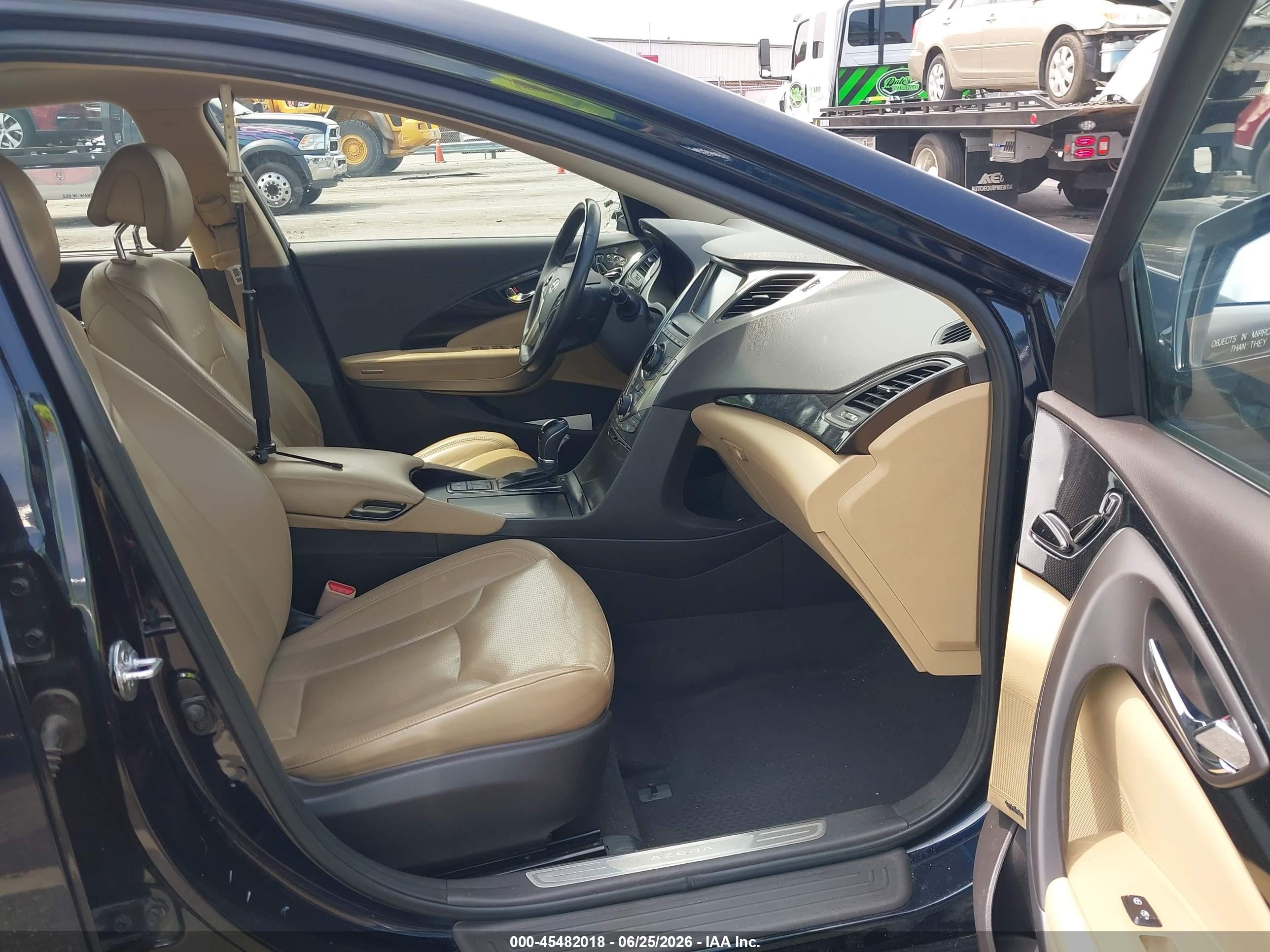 2013 Hyundai Azera   Dark Blue vin: KMHFH4JG2DA269456