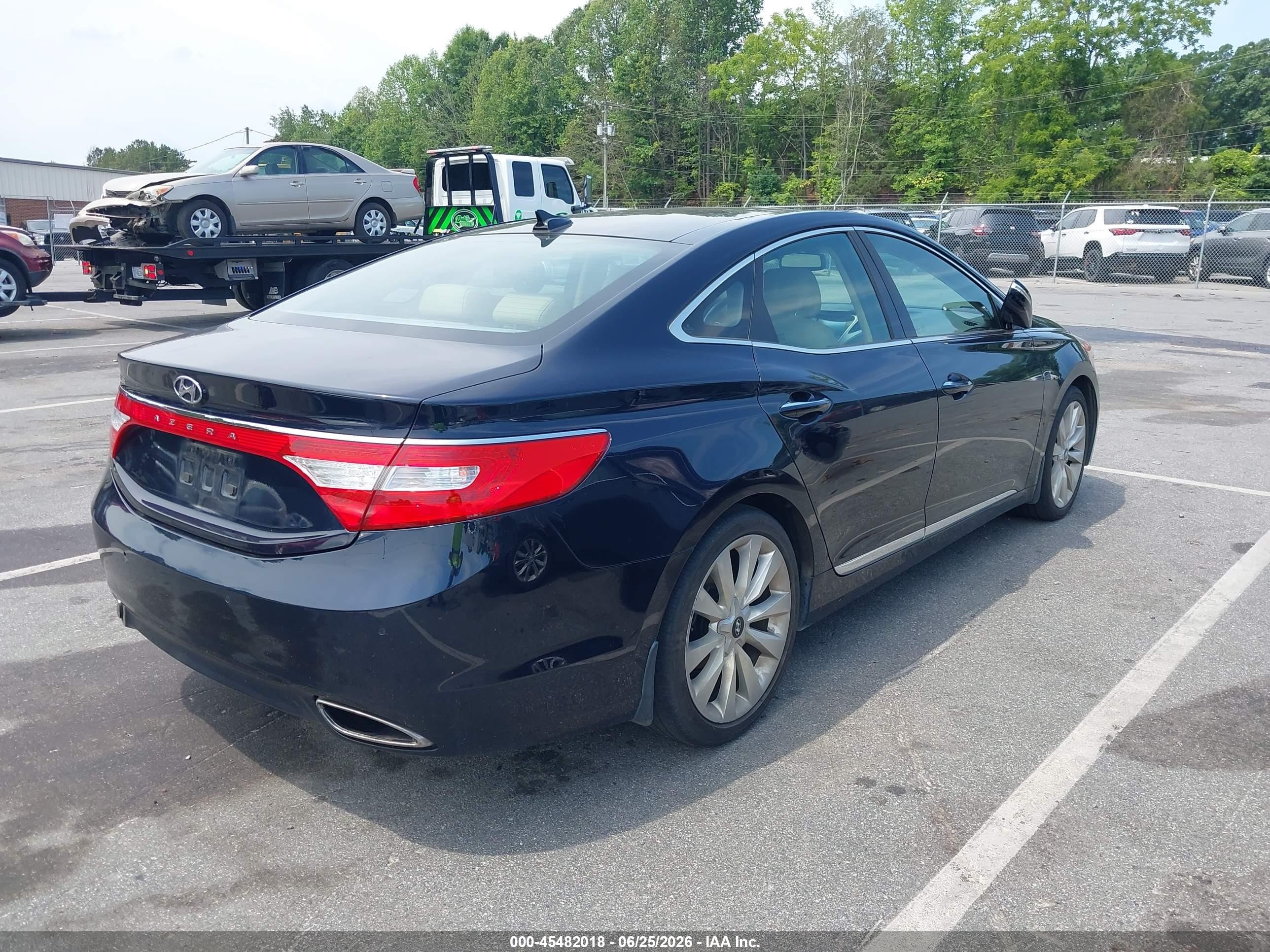 2013 Hyundai Azera   Dark Blue vin: KMHFH4JG2DA269456