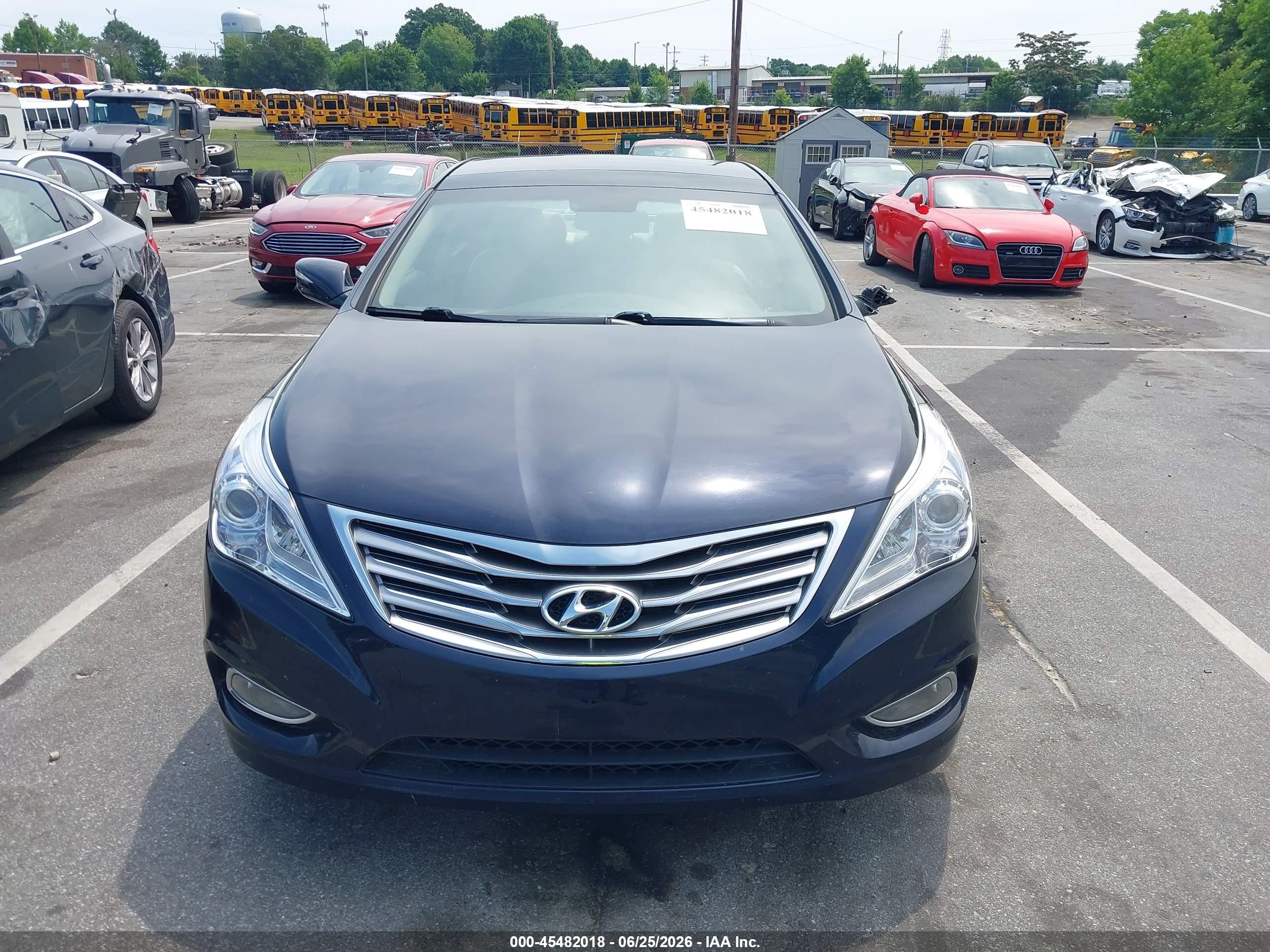 2013 Hyundai Azera   Dark Blue vin: KMHFH4JG2DA269456