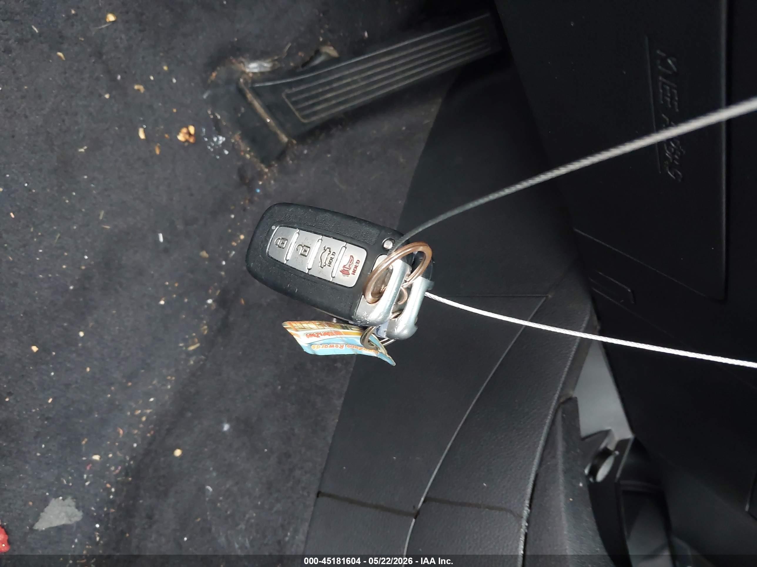 2013 Hyundai Azera   Серый vin: KMHFH4JG2DA315867
