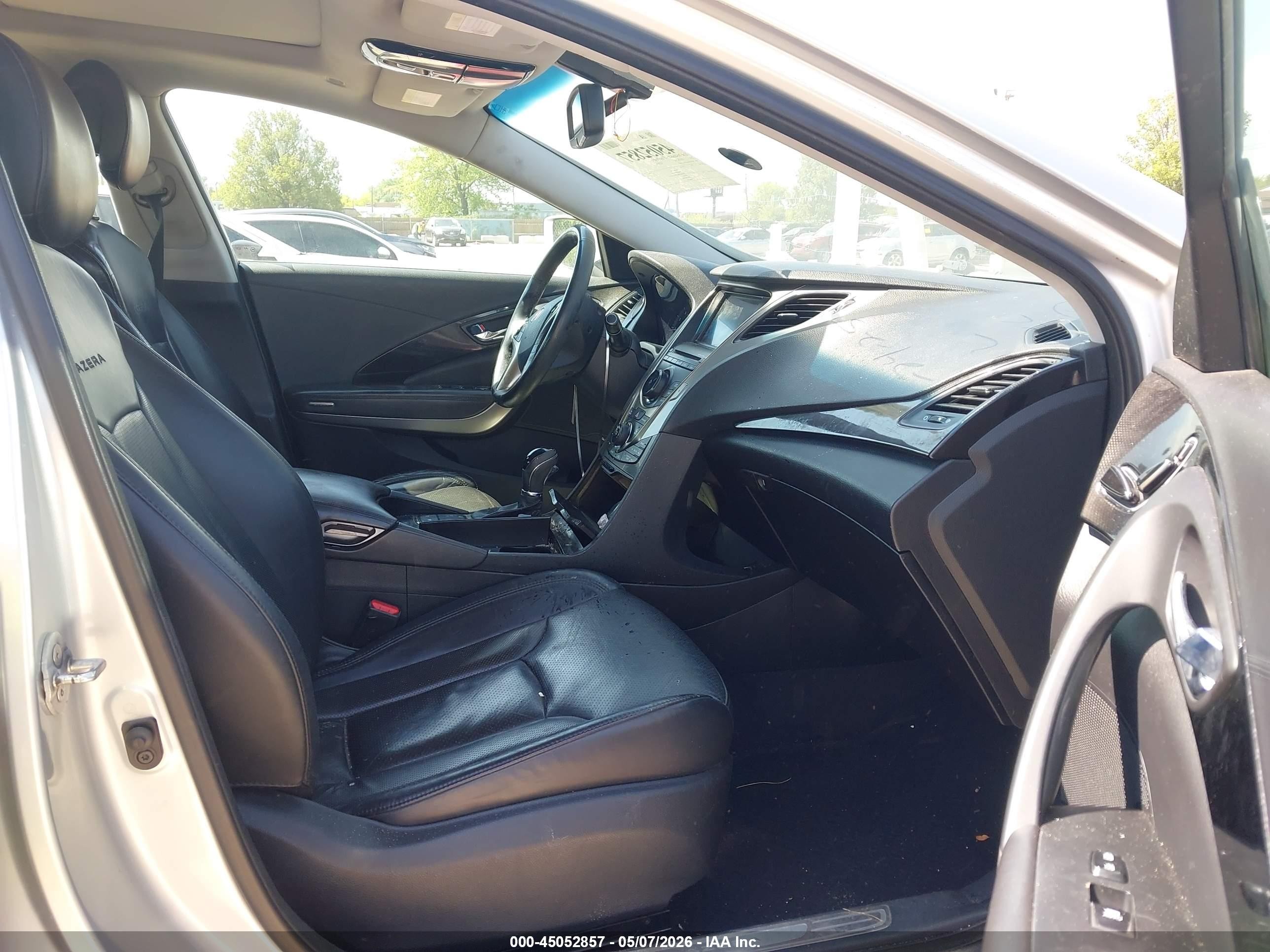 2013 Hyundai Azera   Silver vin: KMHFH4JG2DA326562