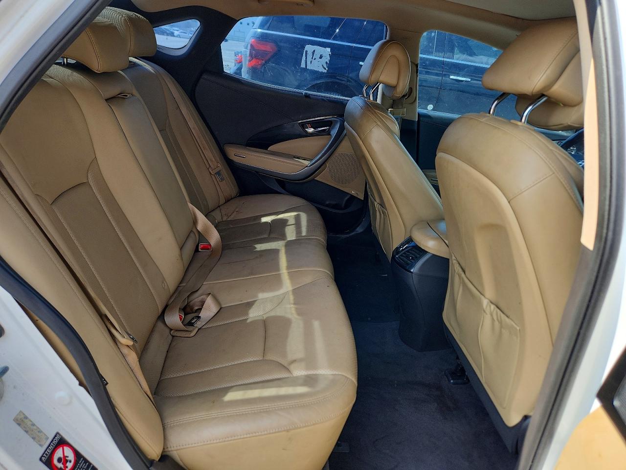2014 Hyundai Azera Limited White vin: KMHFH4JG2EA388142