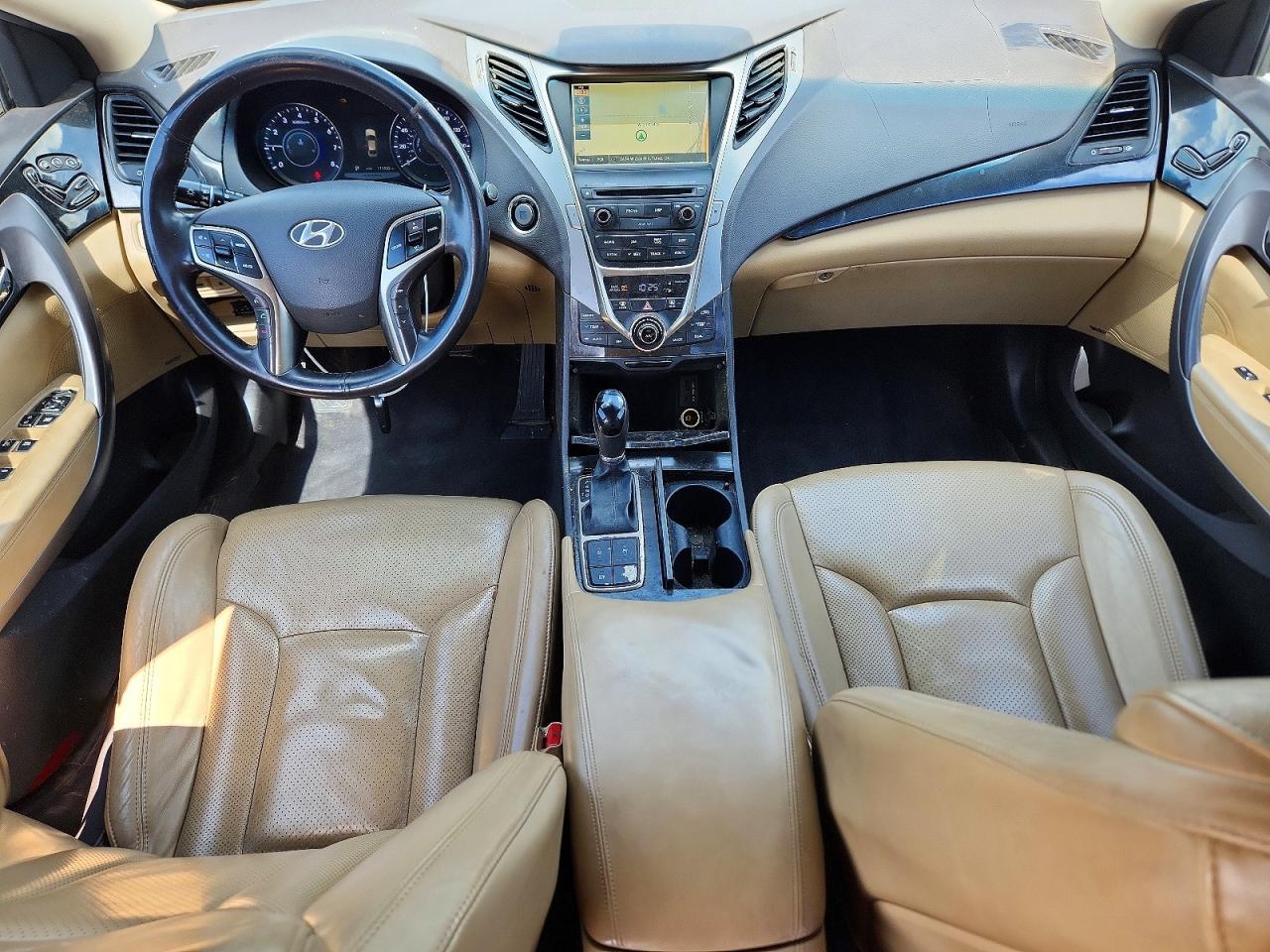 2014 Hyundai Azera Limited White vin: KMHFH4JG2EA388142