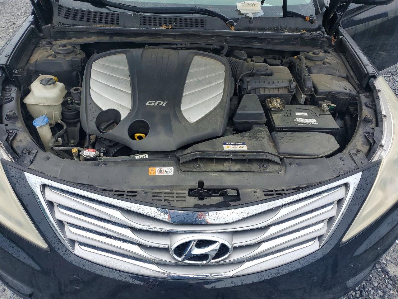 2014 Hyundai Azera Limited Черный vin: KMHFH4JG2EA417767