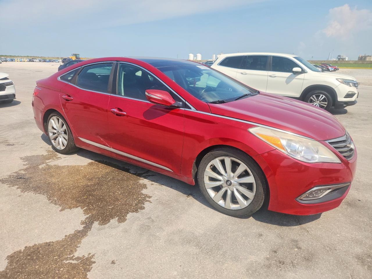 2015 Hyundai Azera Limited Красный vin: KMHFH4JG2FA473385