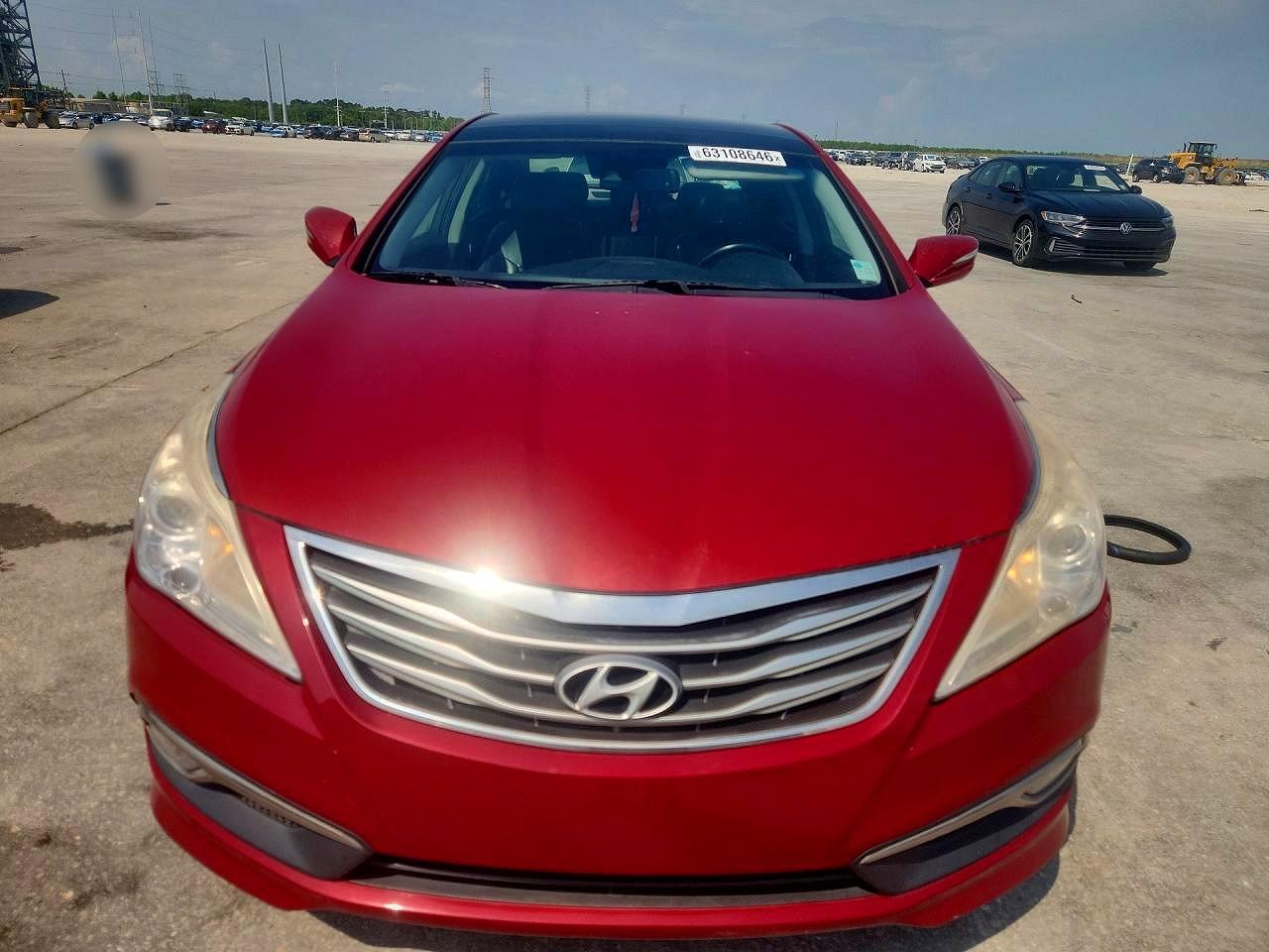 2015 Hyundai Azera Limited Красный vin: KMHFH4JG2FA473385