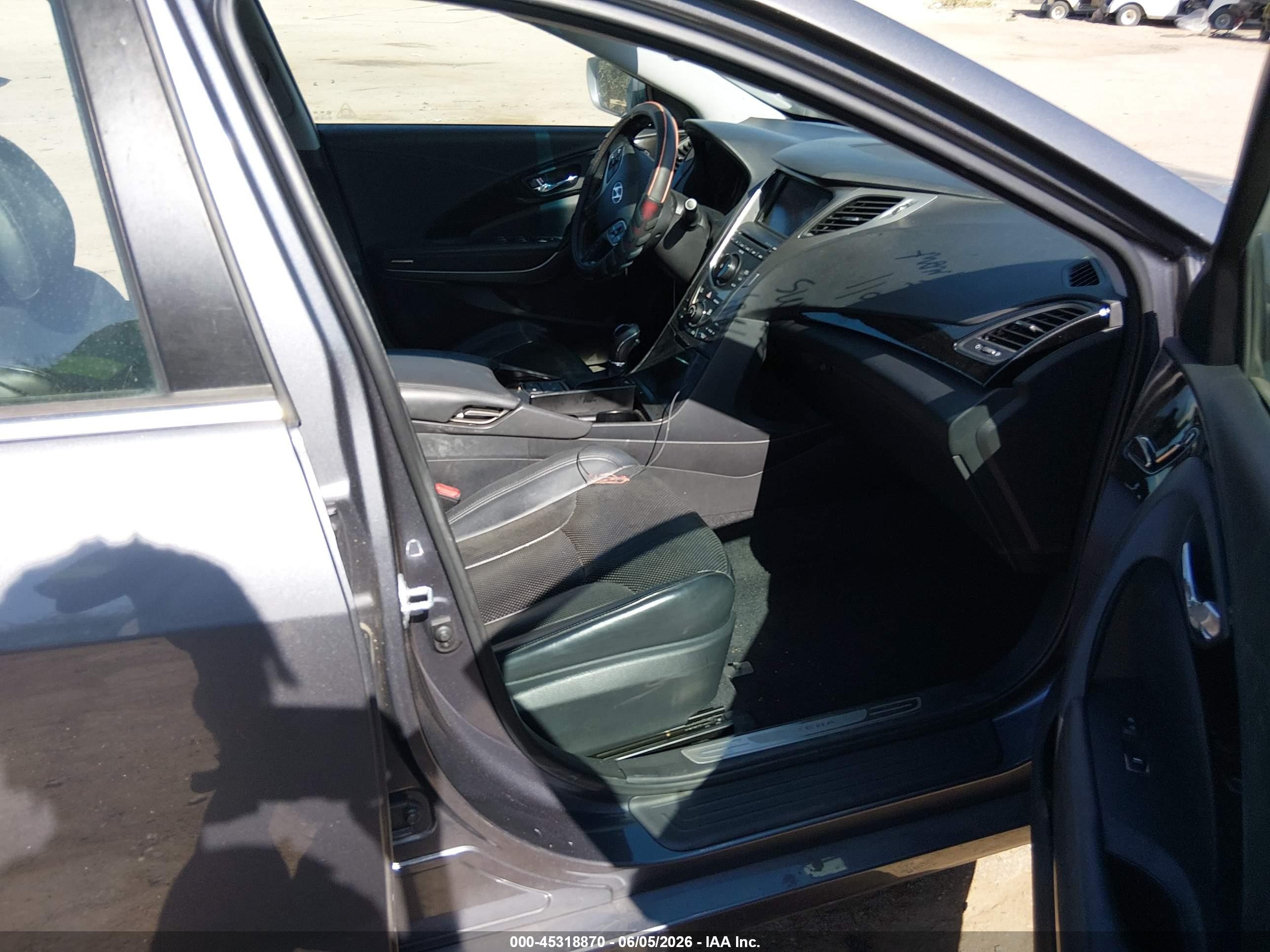 2013 Hyundai Azera   Gray vin: KMHFH4JG3DA275122
