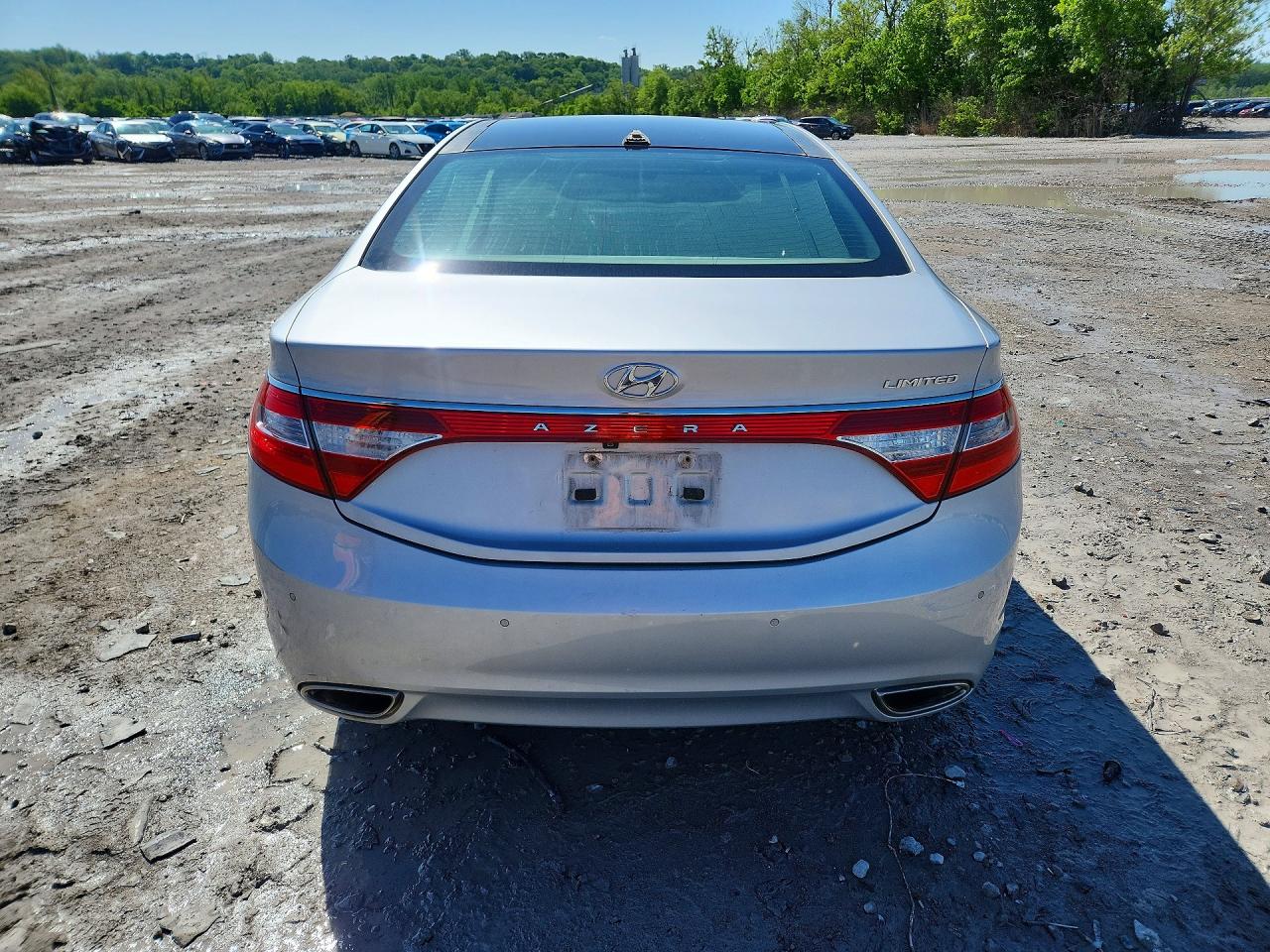 2014 Hyundai Azera Limited Silver vin: KMHFH4JG3EA423948